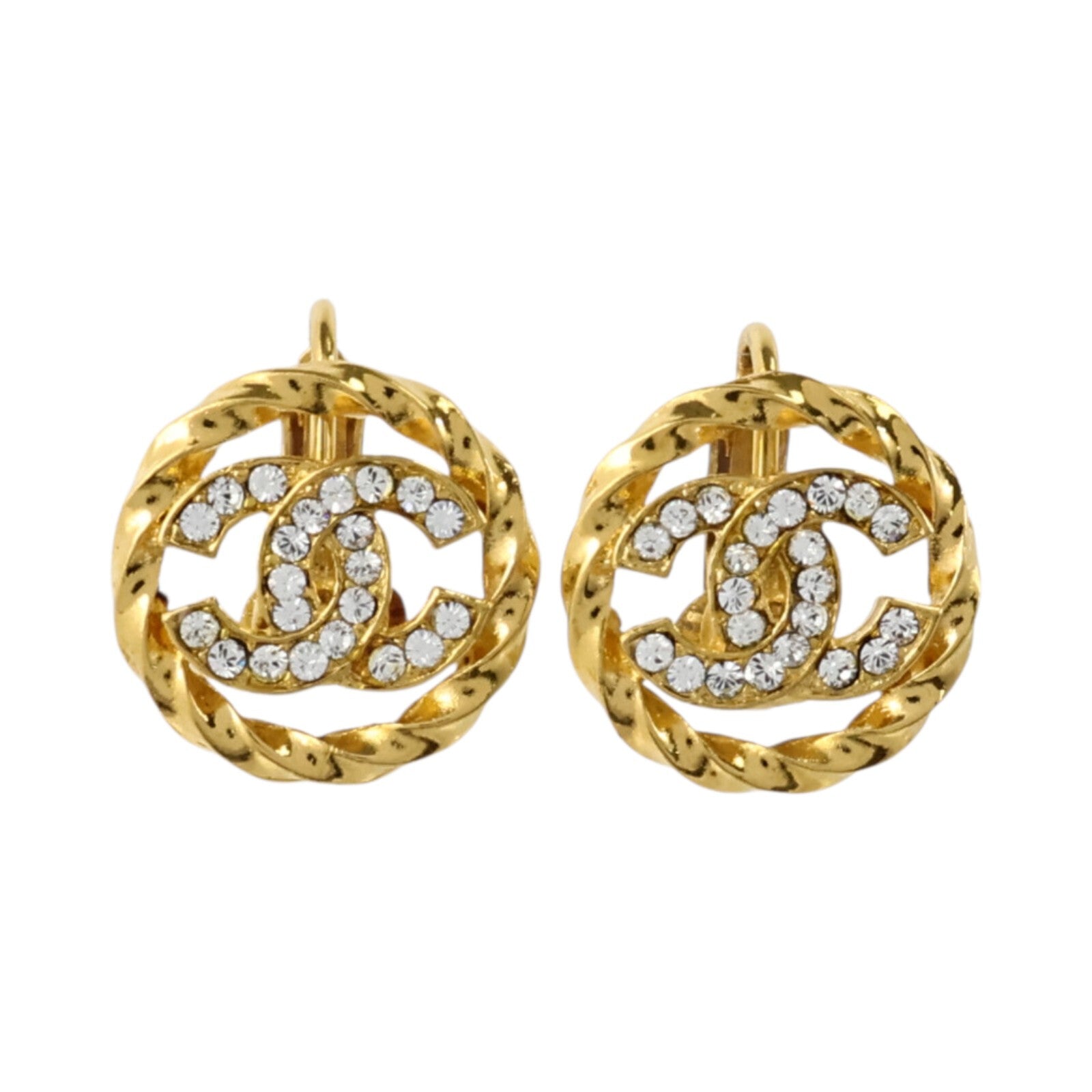 CHANEL 金屬Vintage Clip-On Earrings耳環