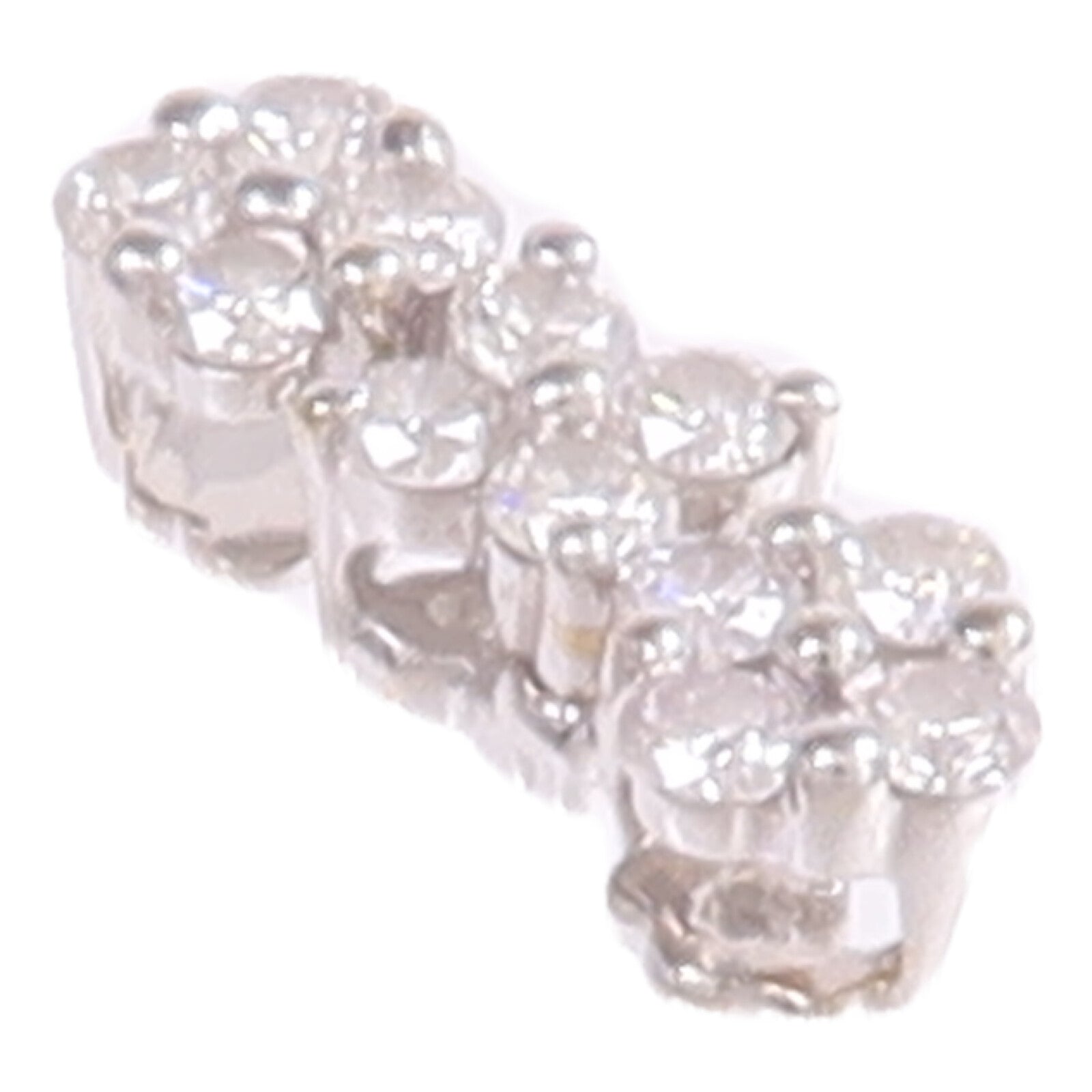 JEWELRY 18K白金Diamond Pendant Top鑽石吊墜