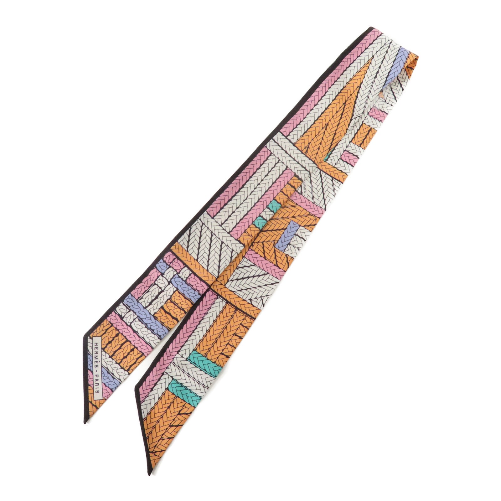 HERMES 【激減優惠】絲質Twilly絲巾