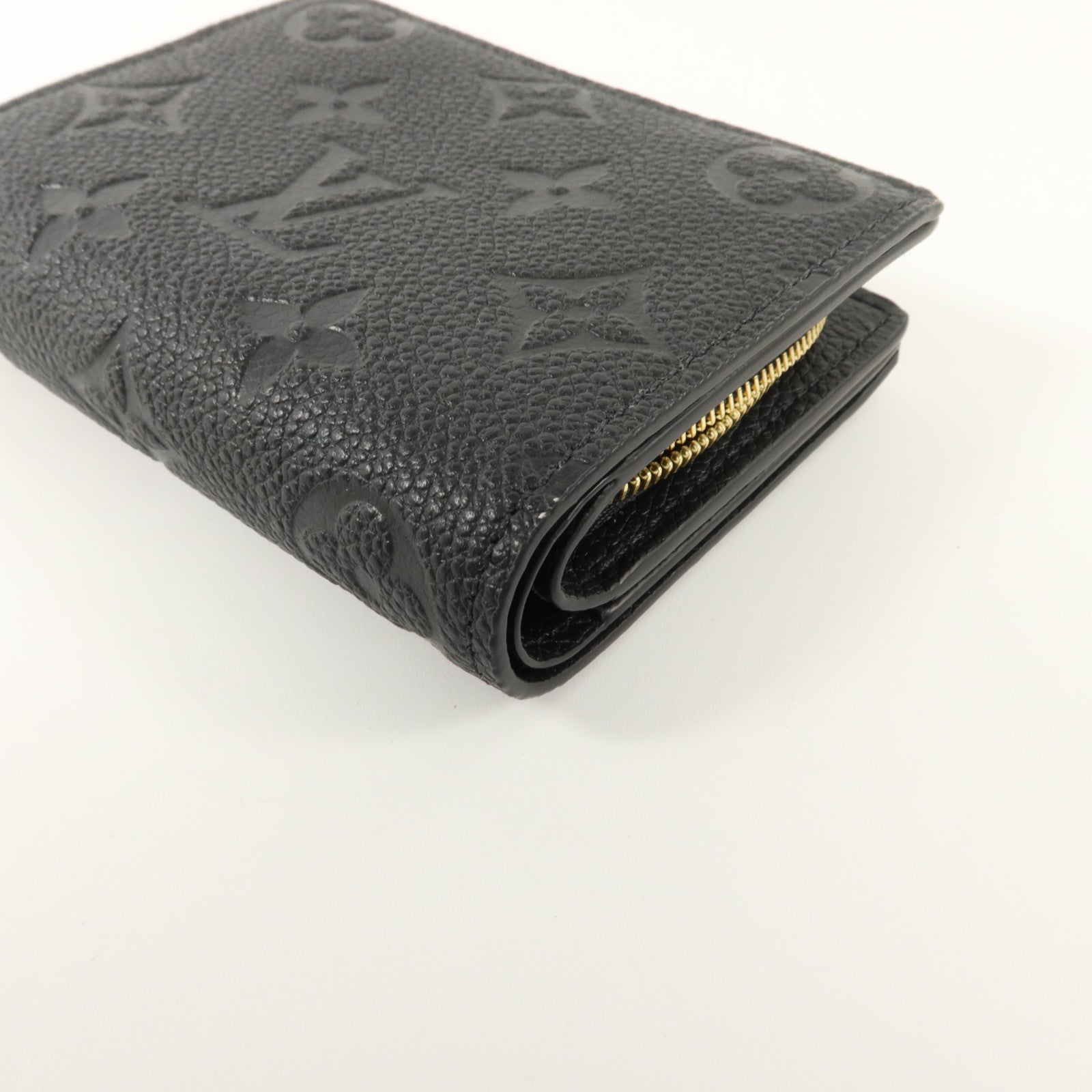 LOUIS VUITTON Monogram Empreinte Clea Wallet金扣錢包