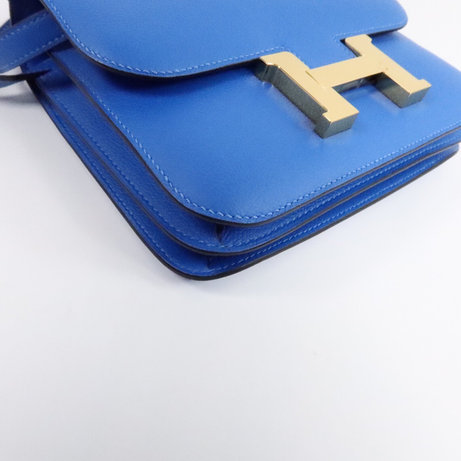 HERMES Evercolor皮革Constance Mini肩背袋