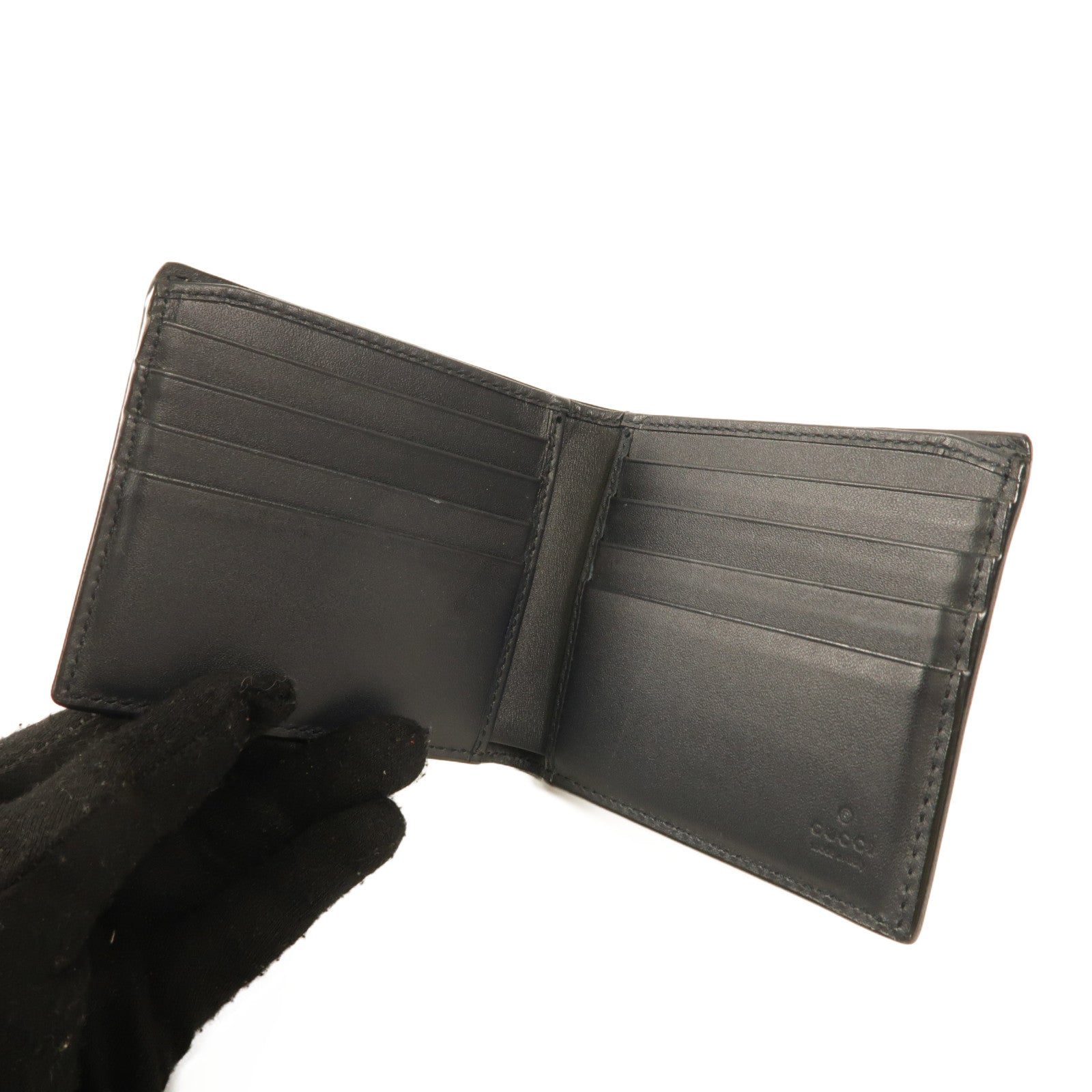 GUCCI 塗層帆布Wallet錢包