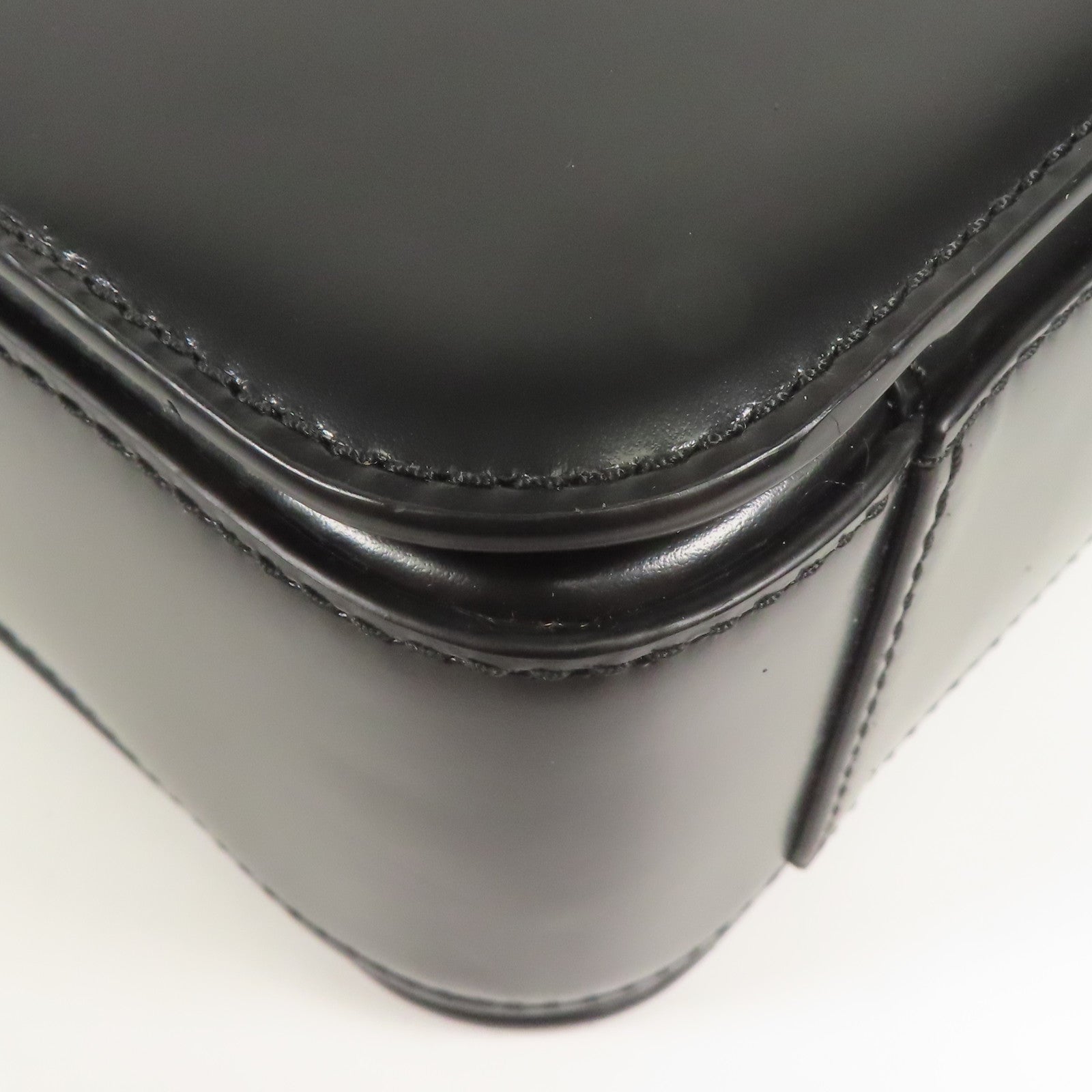 SELECTION 【激減優惠】牛皮皮革Shoulder Bag銀扣鏈帶肩背袋
