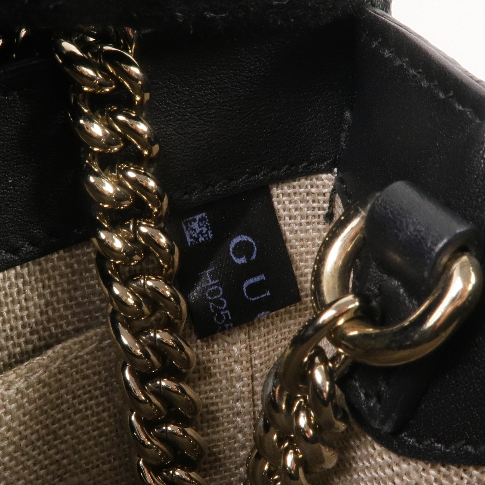 GUCCI 牛皮皮革Mini Emily金扣鏈帶肩背袋
