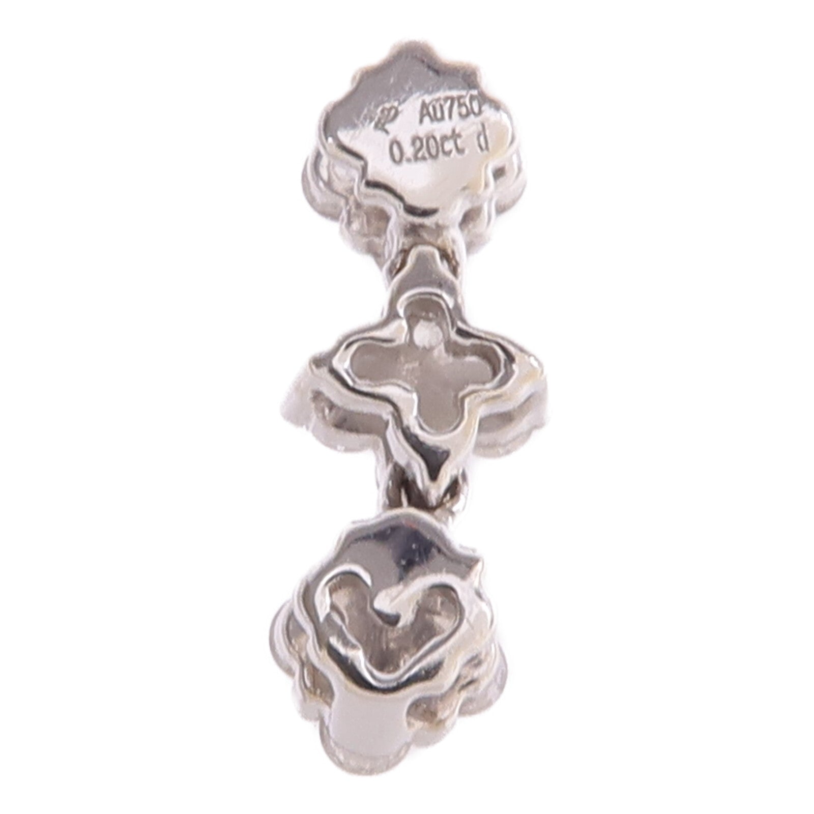 JEWELRY 18K白金Diamond Pendant Top鑽石吊墜