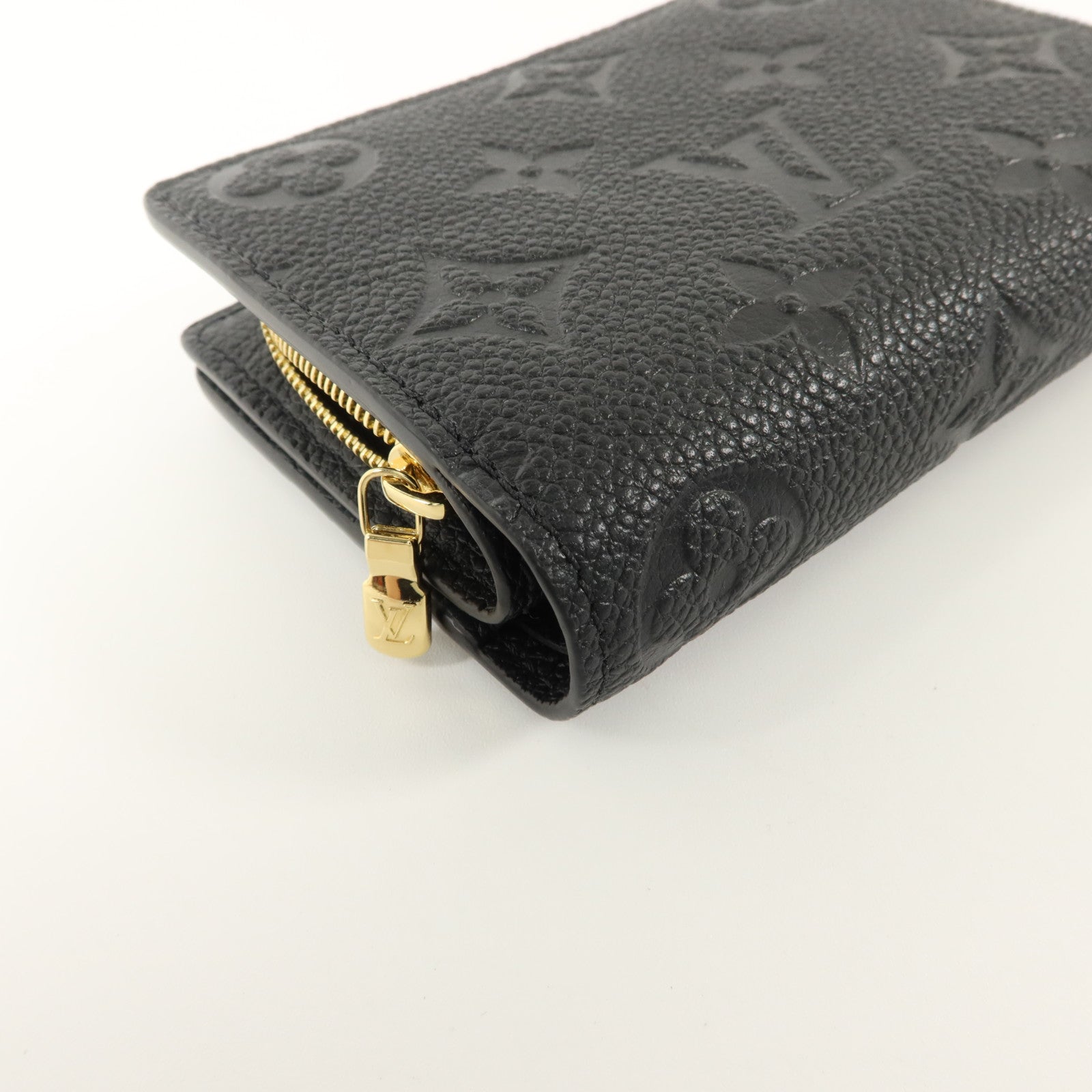 LOUIS VUITTON Monogram Empreinte Clea Wallet金扣錢包