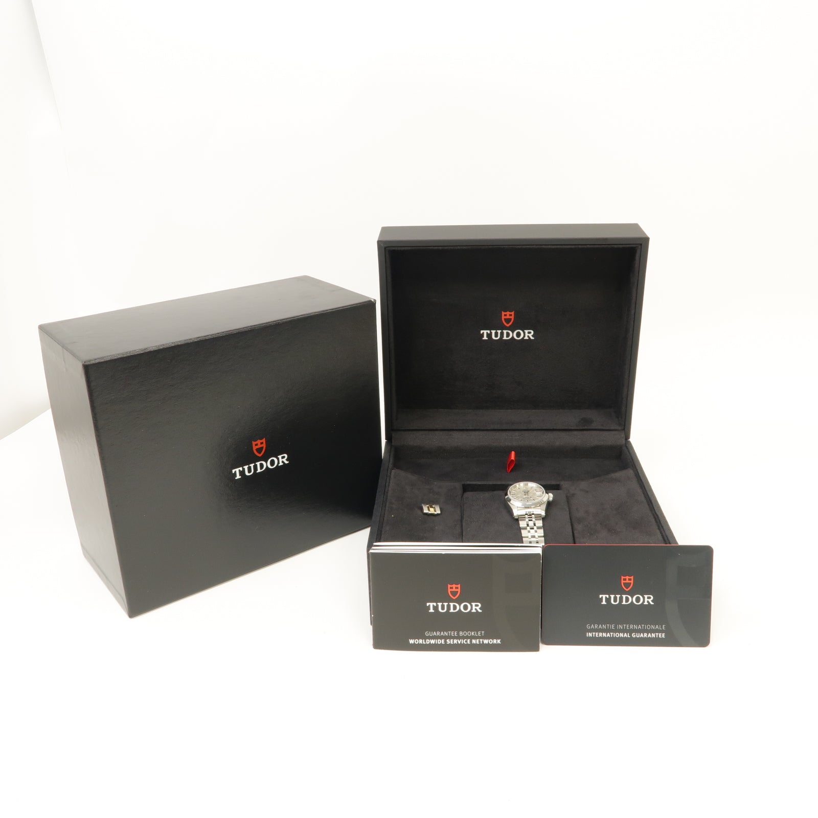 TUDOR Princess Date不鏽鋼手錶自動機芯銀色