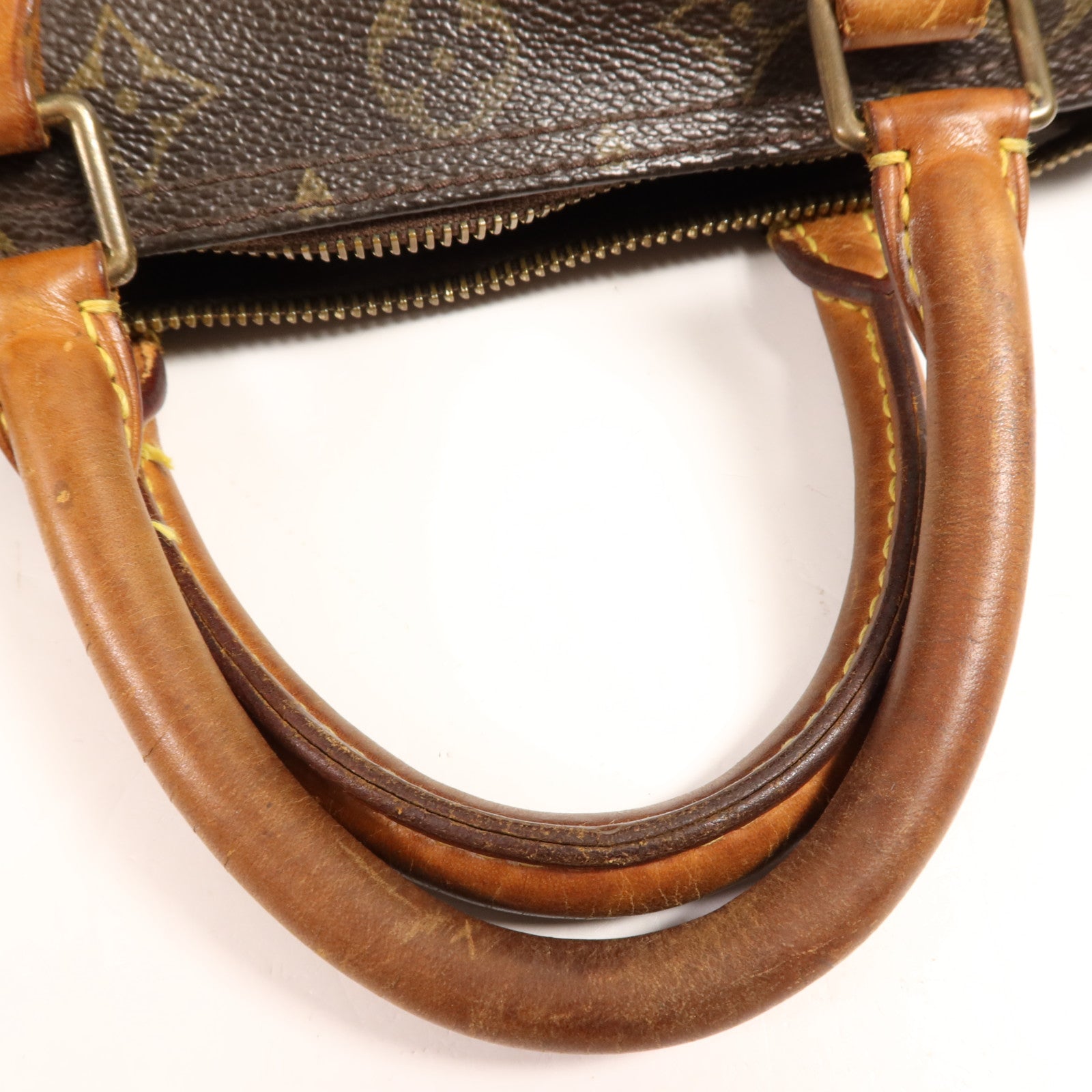 LOUIS VUITTON Monogram Speedy 30金扣手挽袋