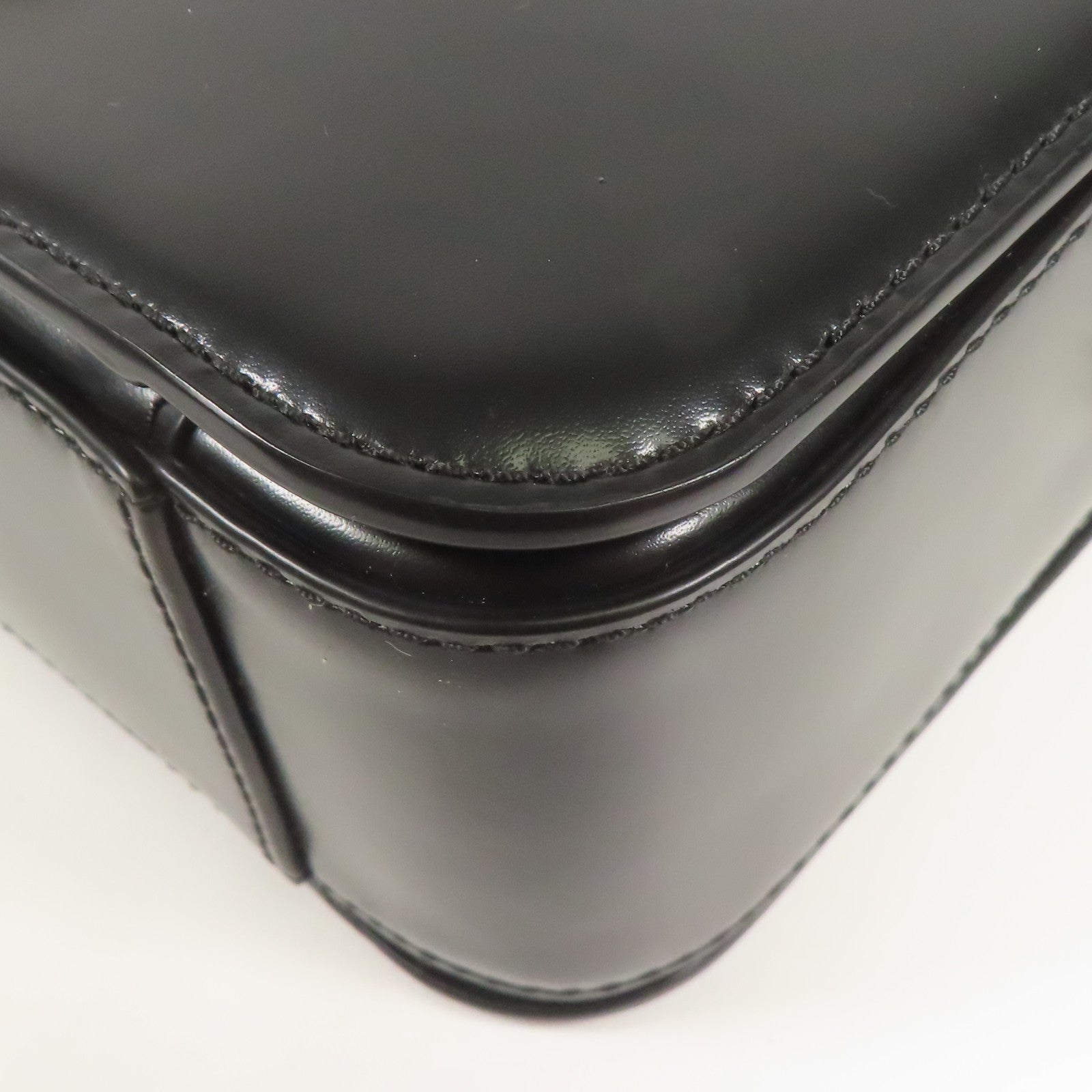 SELECTION 【激減優惠】牛皮皮革Shoulder Bag銀扣鏈帶肩背袋