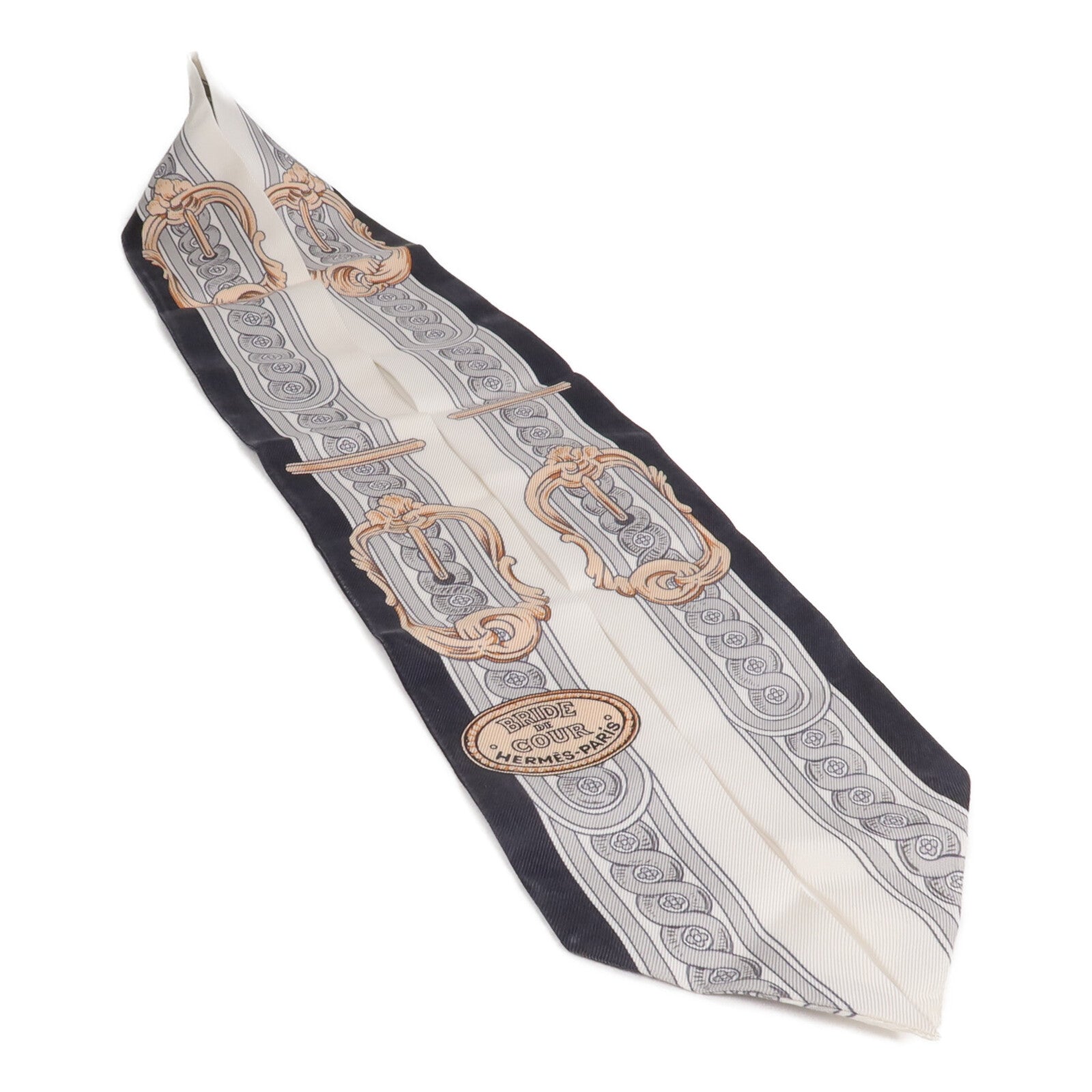 HERMES 絲質Twilly絲巾
