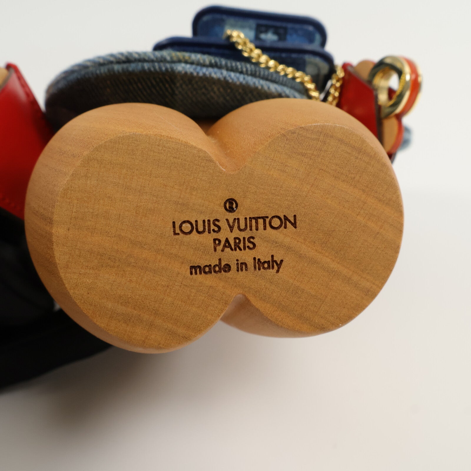 LOUIS VUITTON 牛仔布Vivienne Patchwork Doll公仔