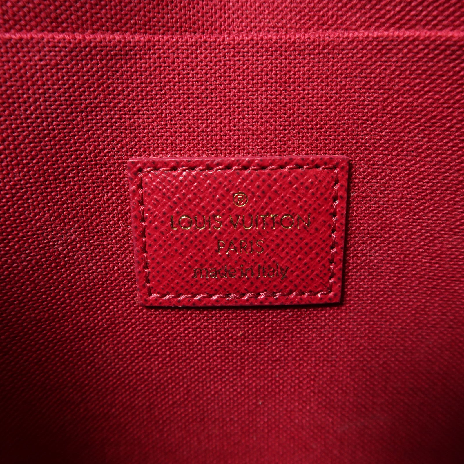LOUIS VUITTON LV GHW Pochette Felicie Chain Shoulder Bag M61276 Monogram Brown