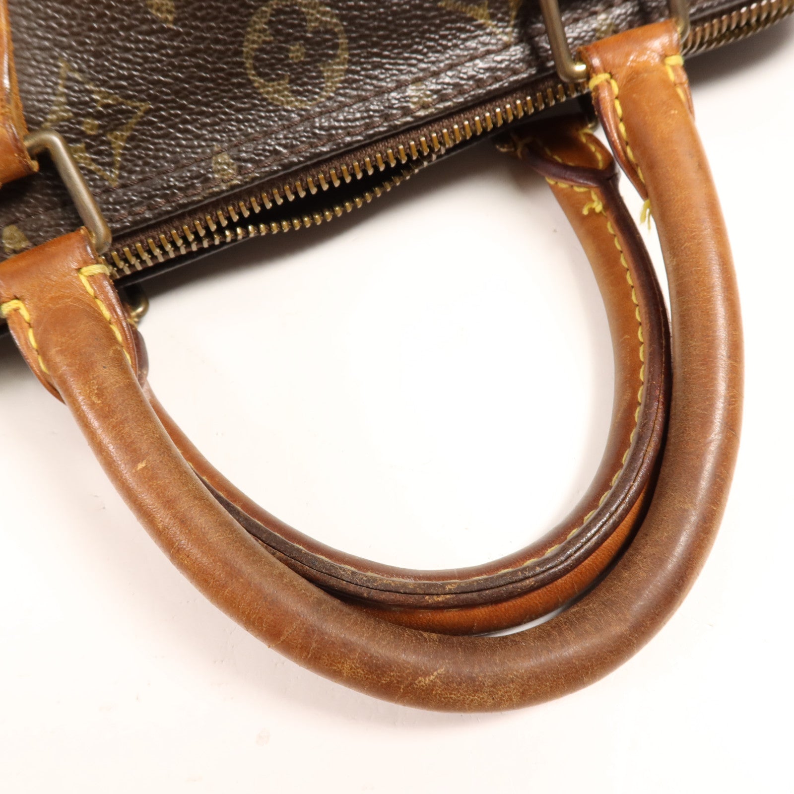 LOUIS VUITTON Monogram Speedy 30金扣手挽袋