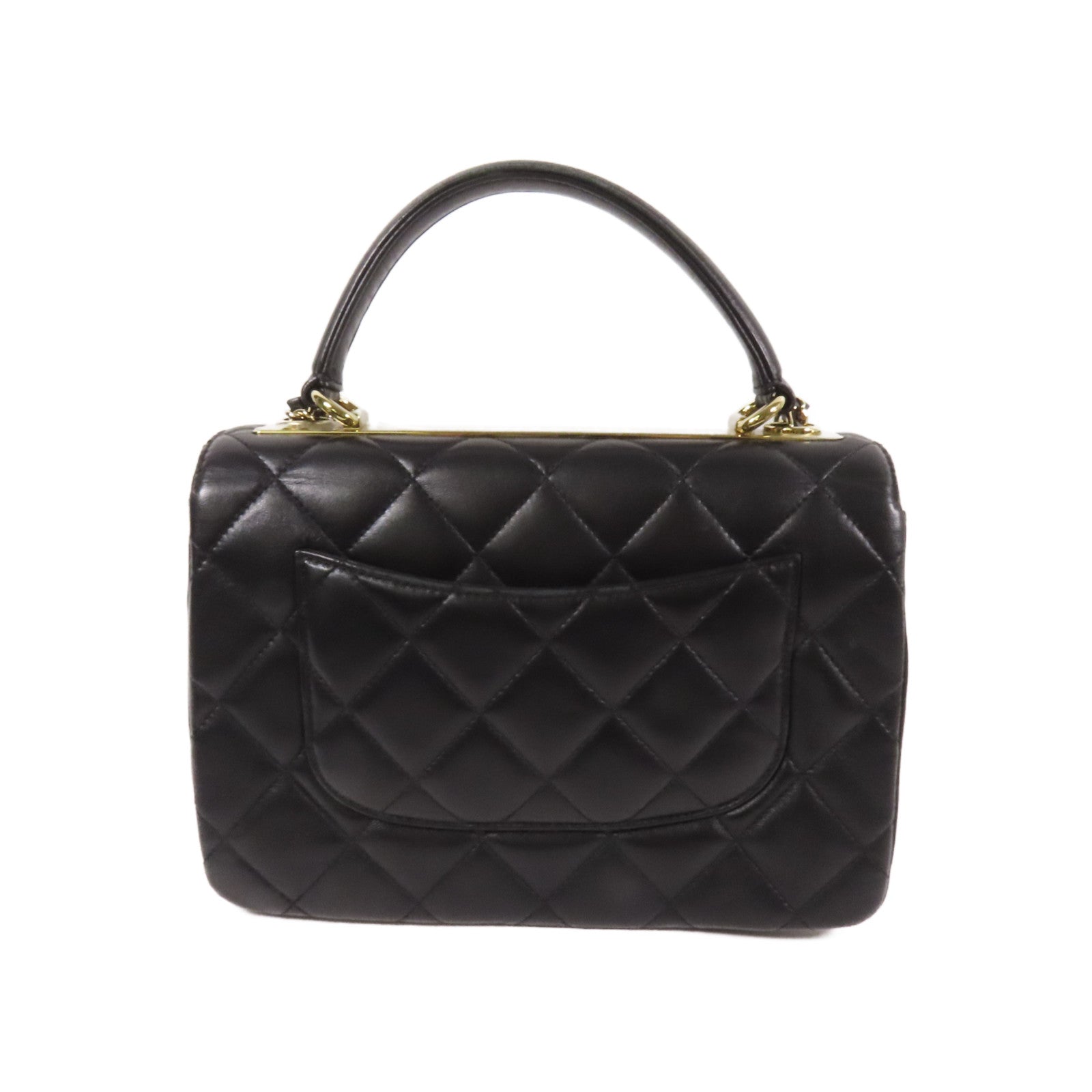 CHANEL 羊皮皮革Trendy CC Small金扣手挽肩背兩用袋