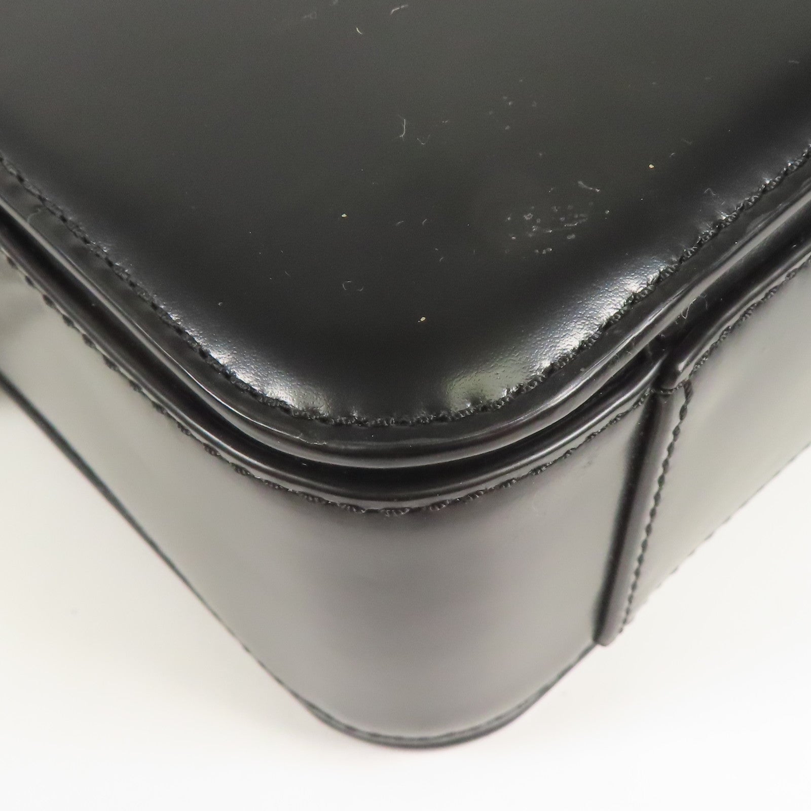 SELECTION 【激減優惠】牛皮皮革Shoulder Bag銀扣鏈帶肩背袋