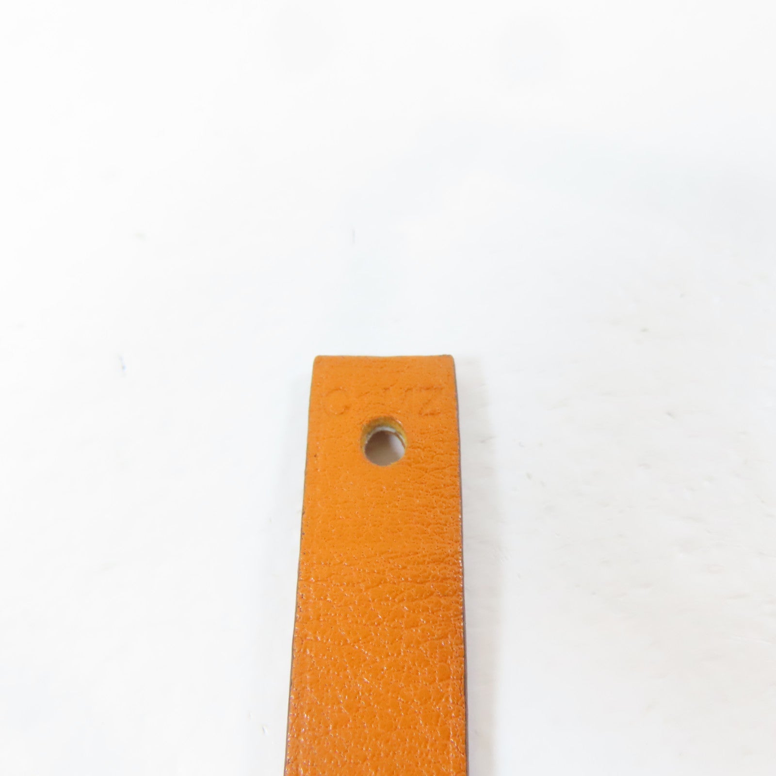HERMES Swift皮革Medor Infini Double Tour Bracelet金扣手鐲橙色/Orange