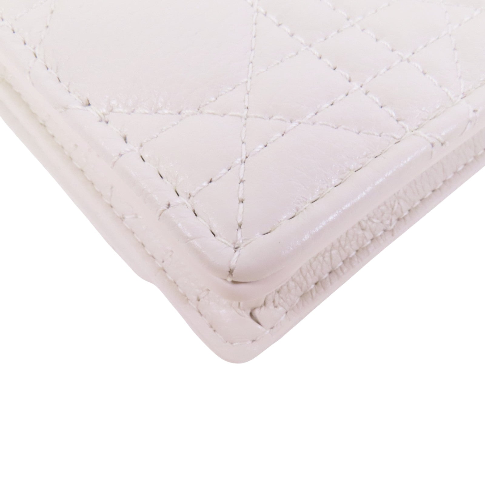 Dior 牛皮皮革Caro Pouch金扣鏈帶肩背袋