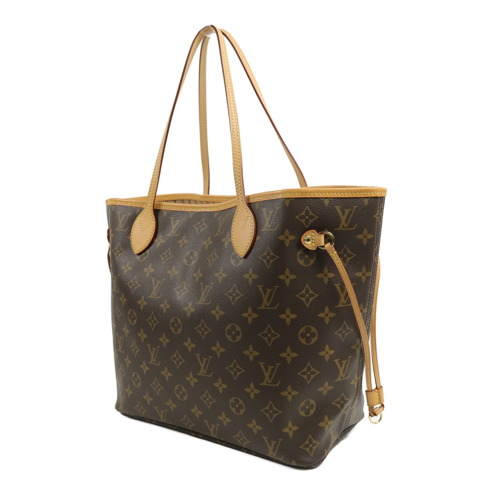 LOUIS VUITTON Monogram Neverfull MM肩背袋手挽袋