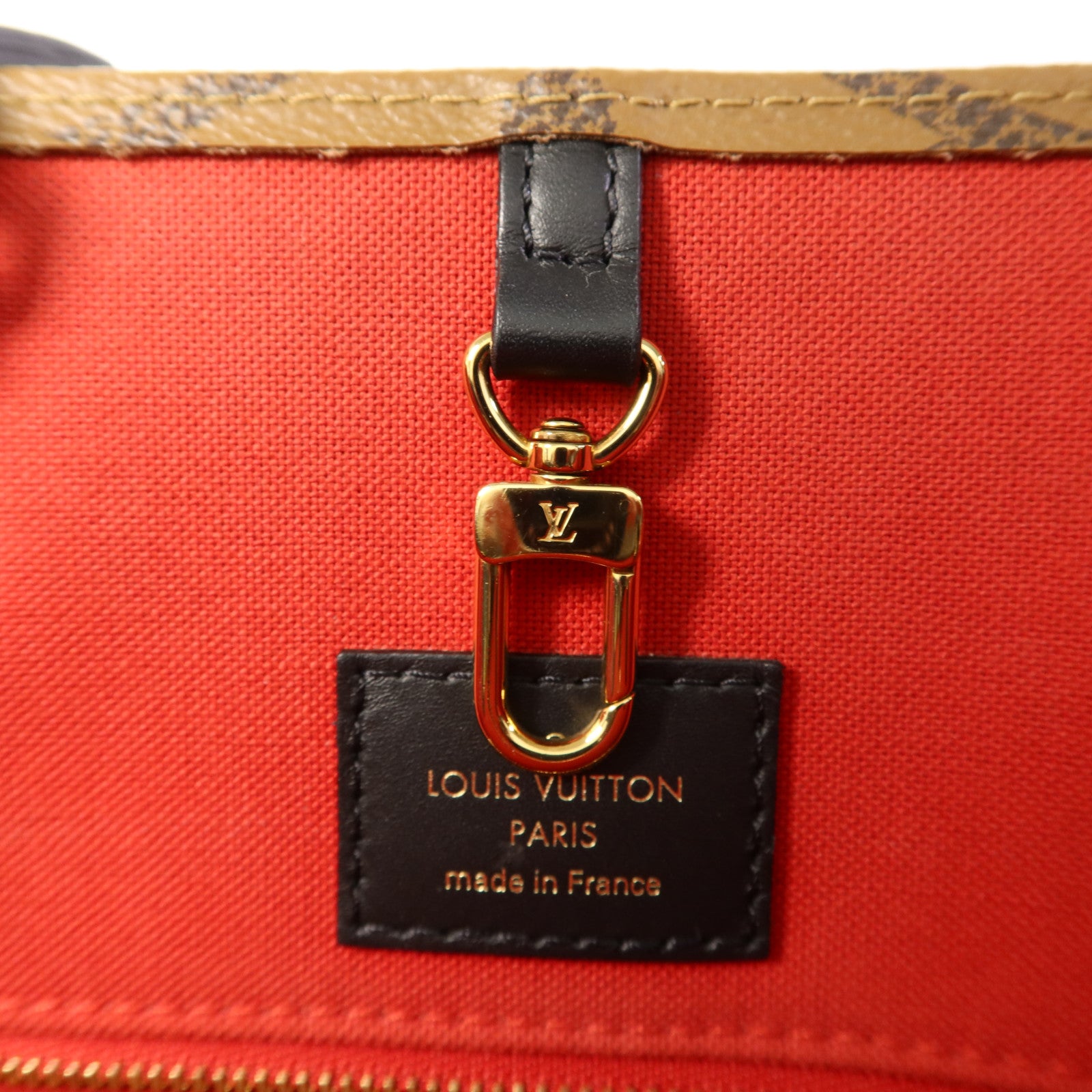 LOUIS VUITTON 【激減優惠】Monogram Giant On The Go MM金扣手挽肩背兩用袋