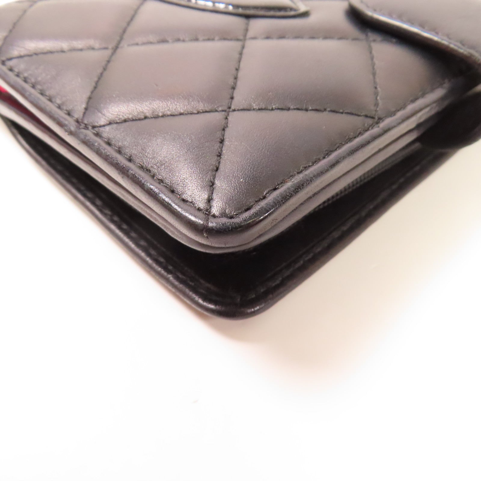 CHANEL 牛皮皮革Combon Wallet錢包