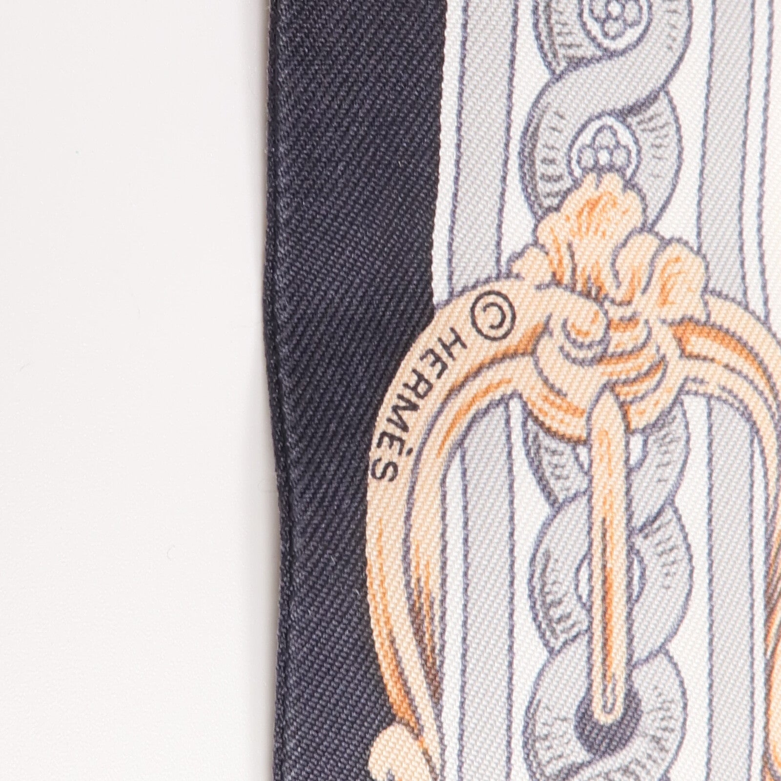 HERMES 絲質Twilly絲巾