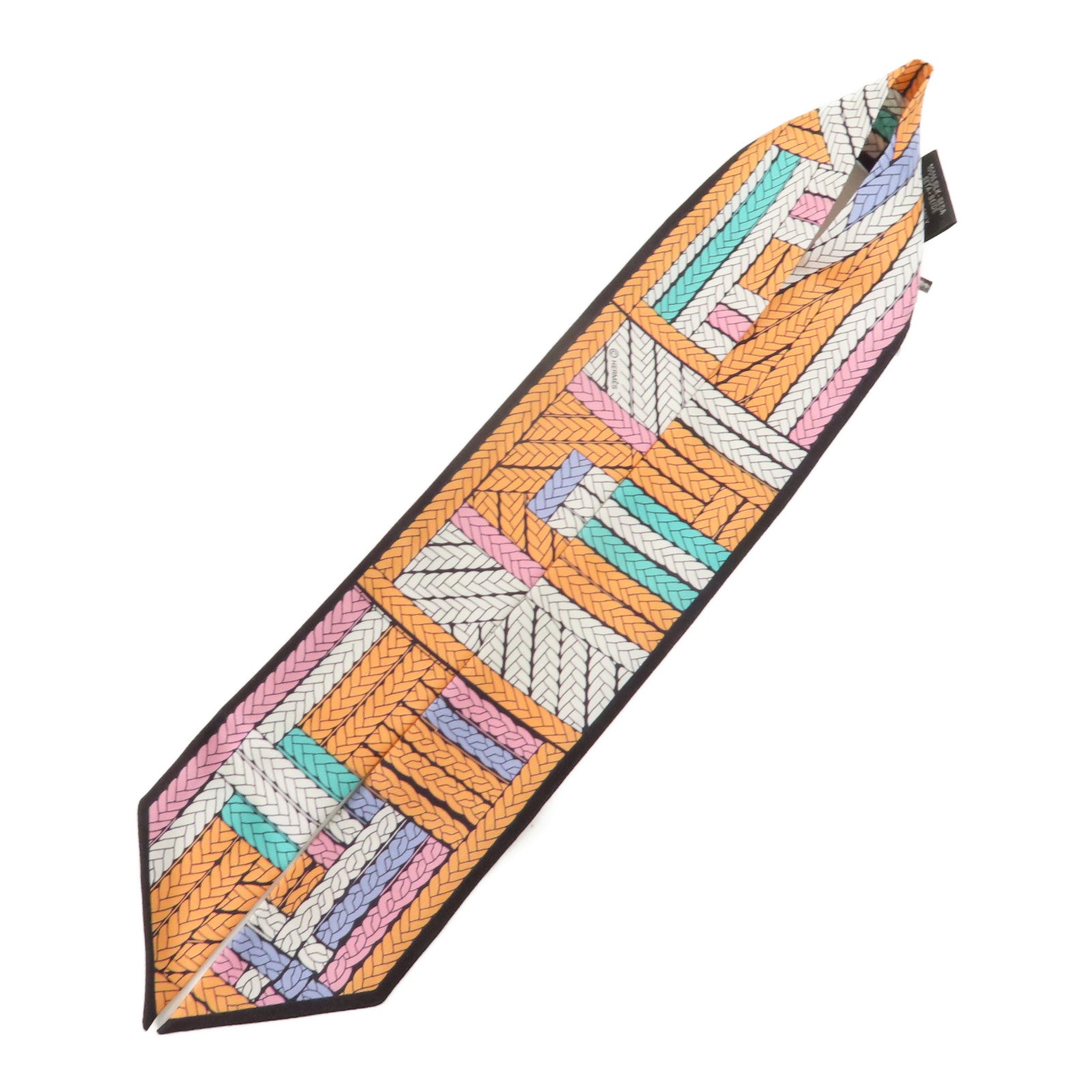 HERMES 絲質Twilly絲巾