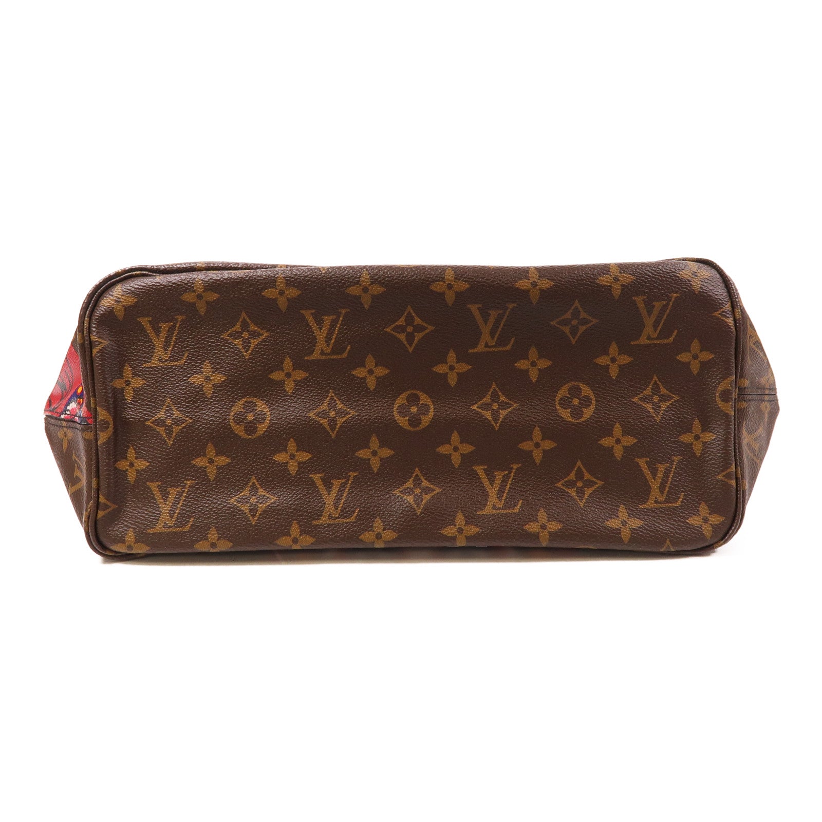 LOUIS VUITTON Monogram Neverfull MM金扣肩背袋