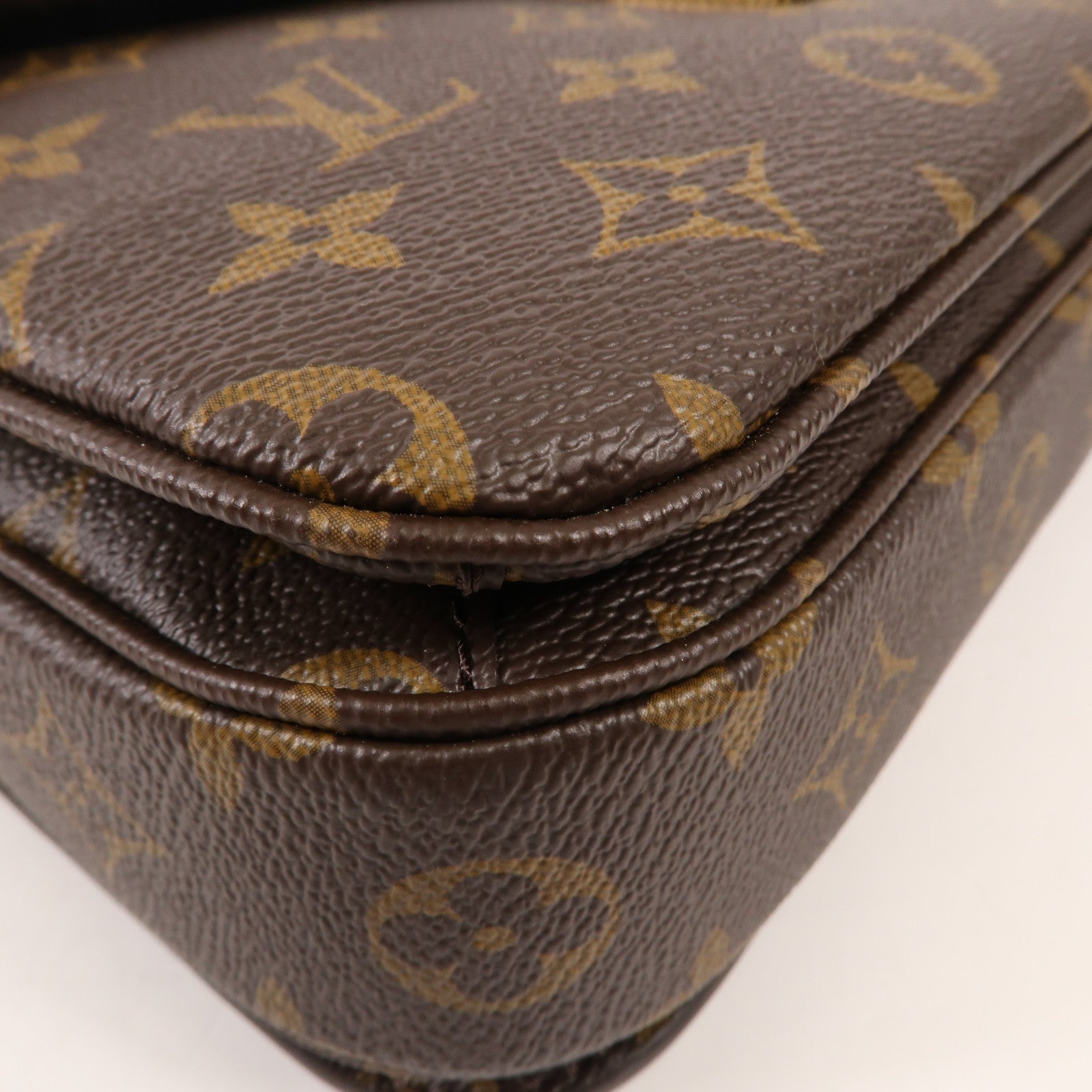 LOUIS VUITTON Monogram Pochette Metis MM金扣手挽肩背兩用袋
