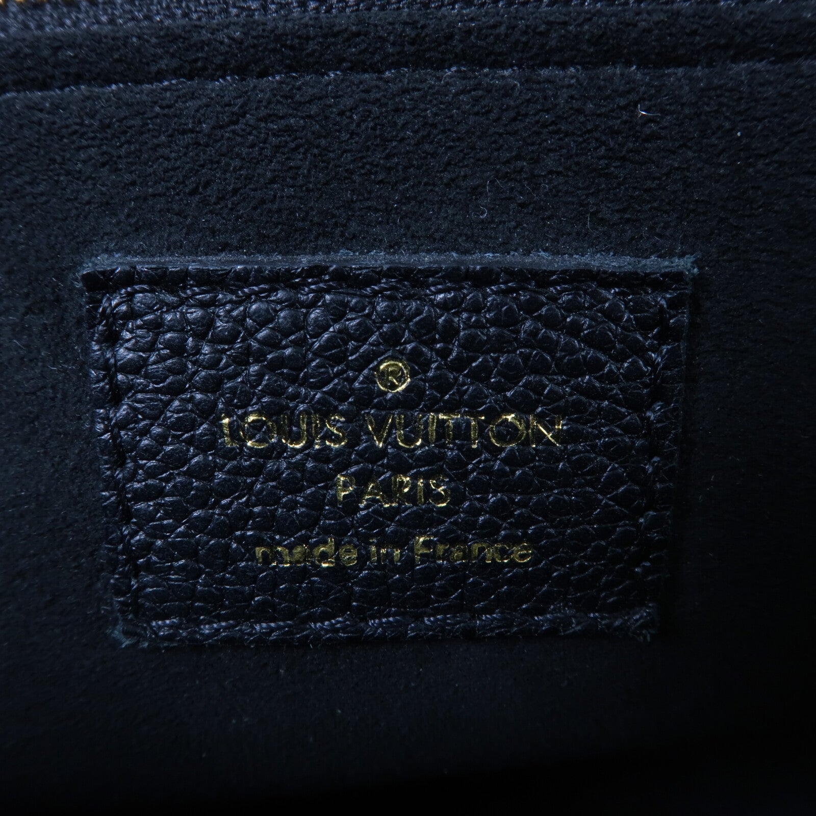 LOUIS VUITTON Monogram Empreinte Vavin PM鏈帶肩背袋