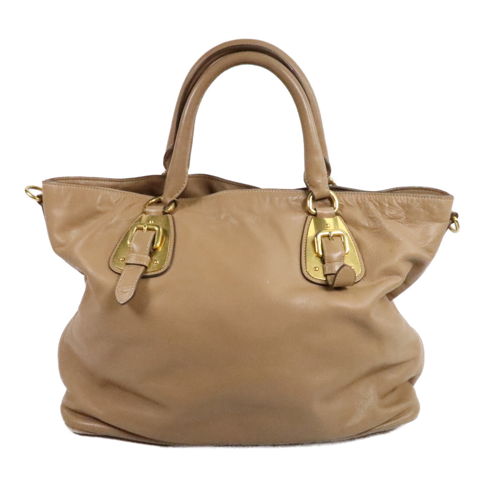 PRADA 牛皮皮革2 Way Shoulder Bag手挽肩背兩用袋