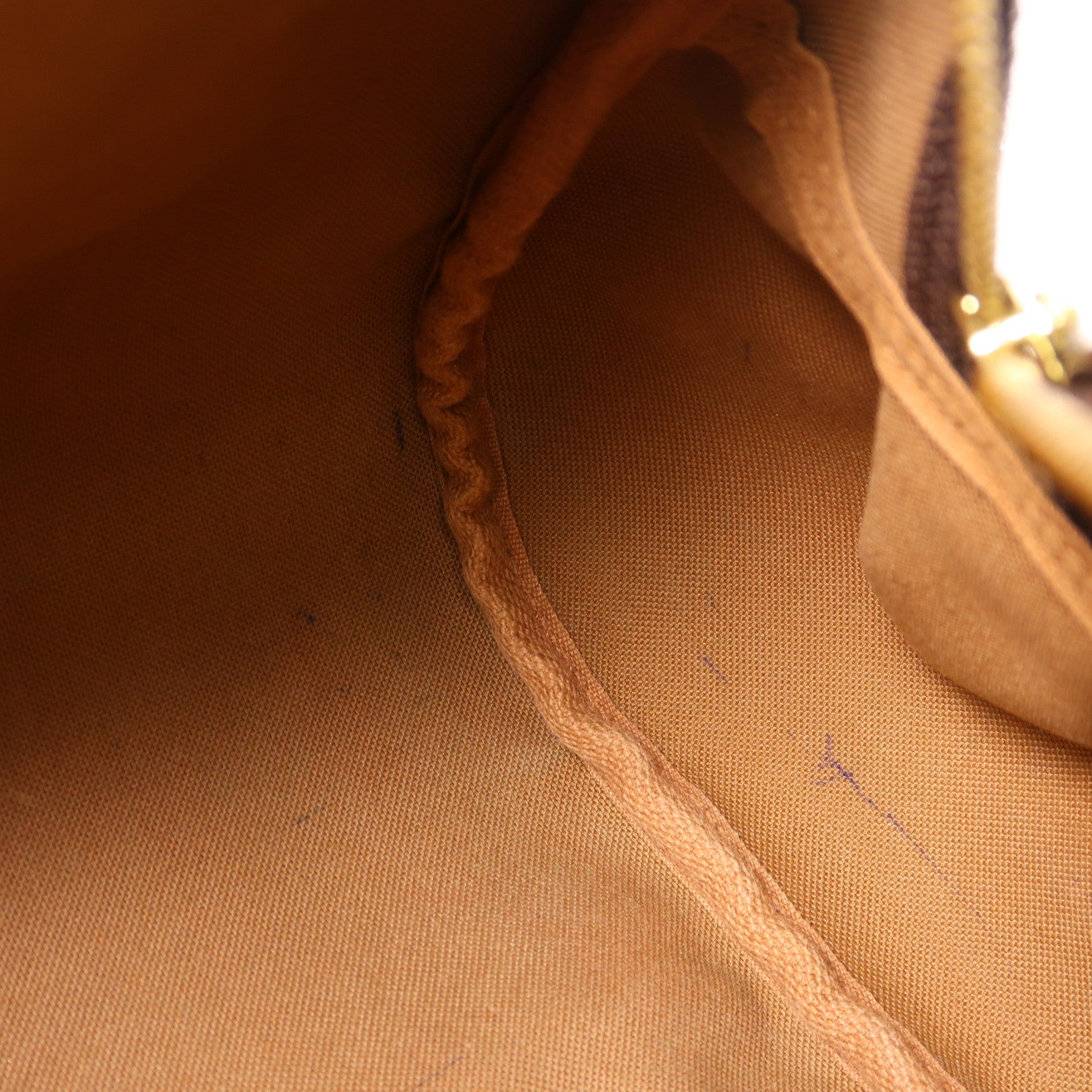 LOUIS VUITTON Monogram Montorgueil金扣肩背袋啡色