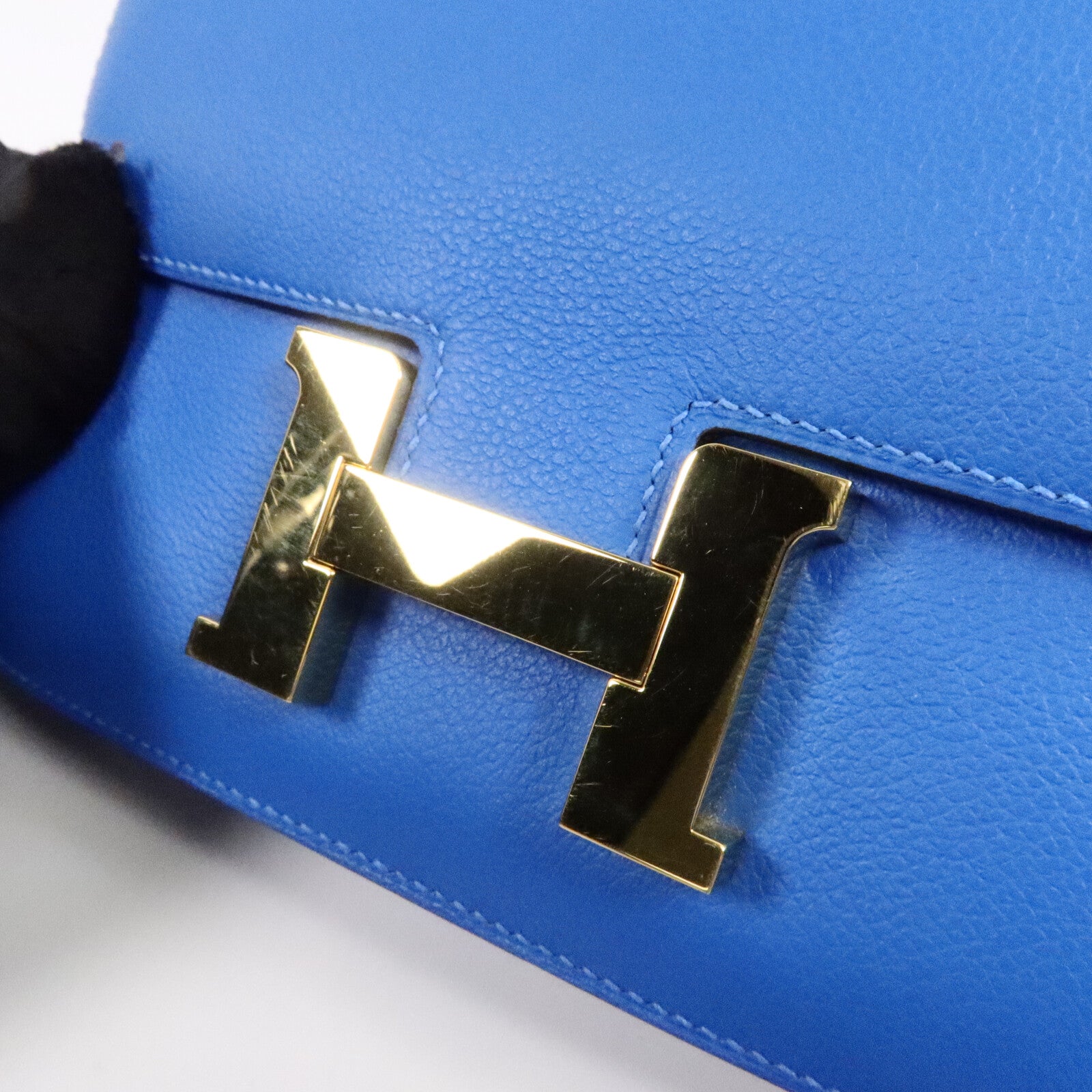 HERMES Evercolor皮革Constance Mini肩背袋