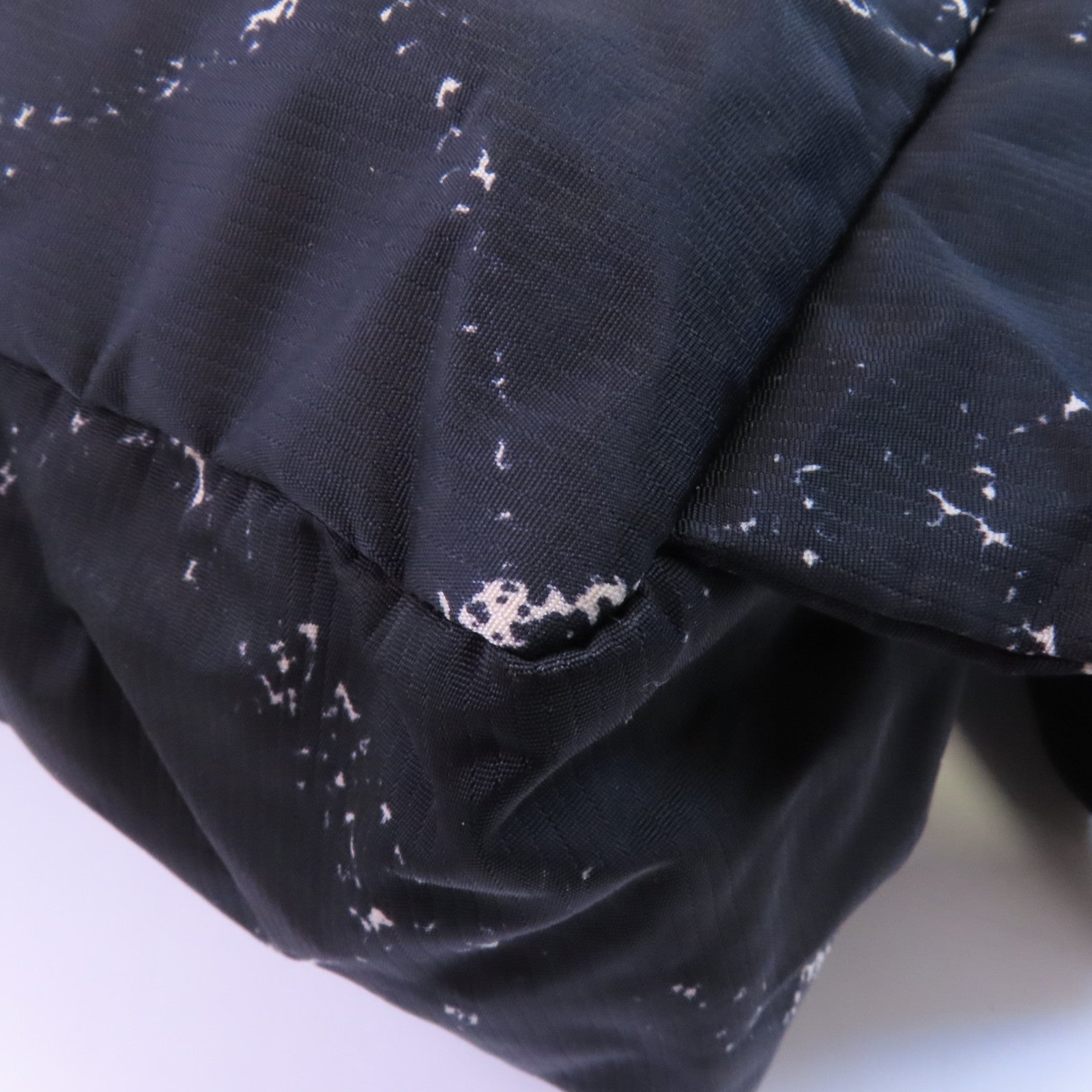 CHANEL 尼龍Travel Line Backpack銀扣背包