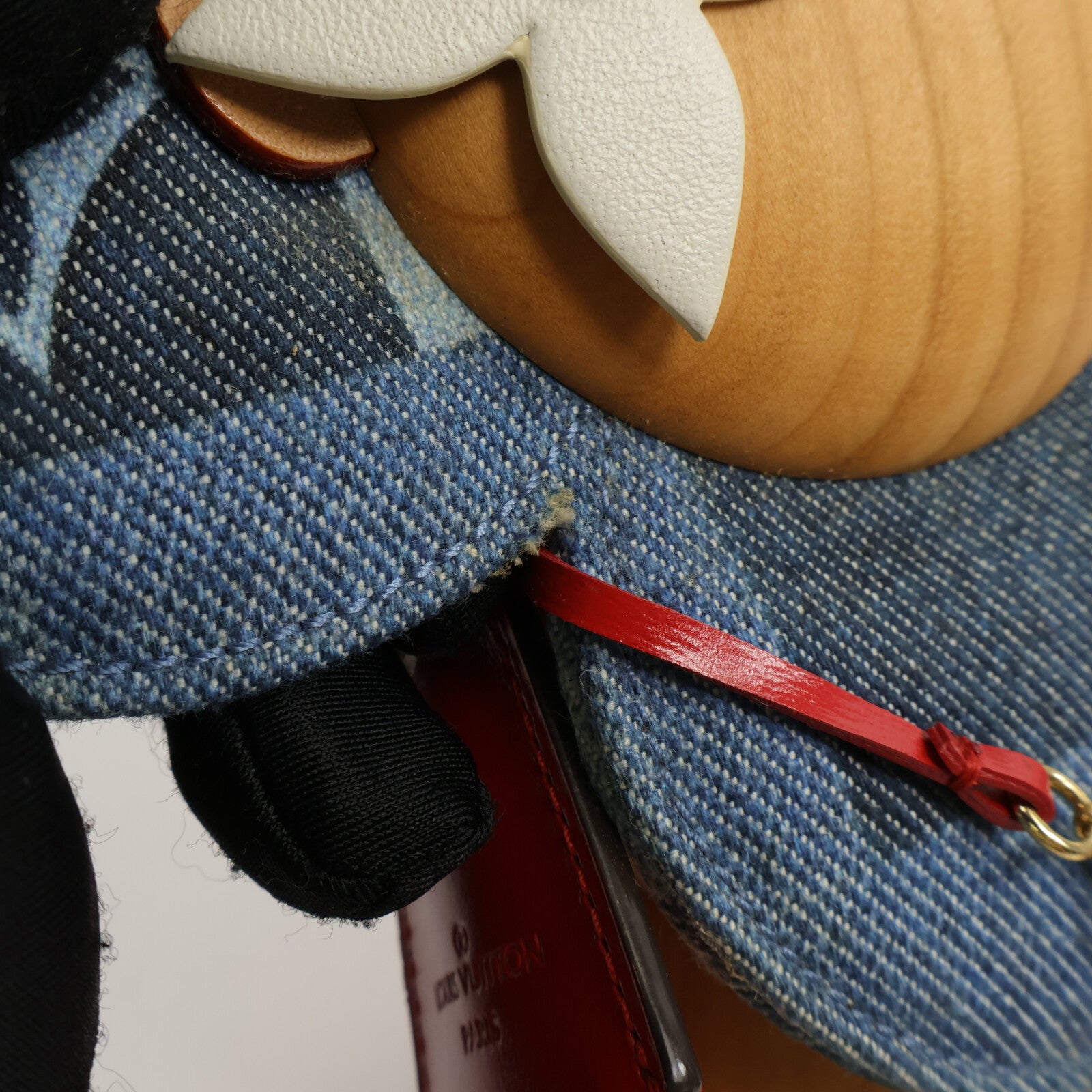 LOUIS VUITTON 牛仔布Vivienne Patchwork Doll公仔
