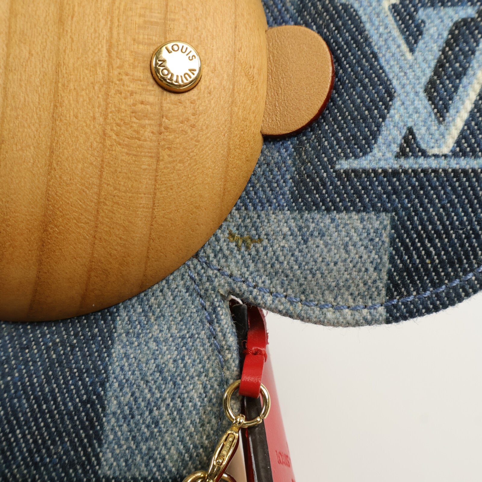 LOUIS VUITTON 牛仔布Vivienne Patchwork Doll公仔