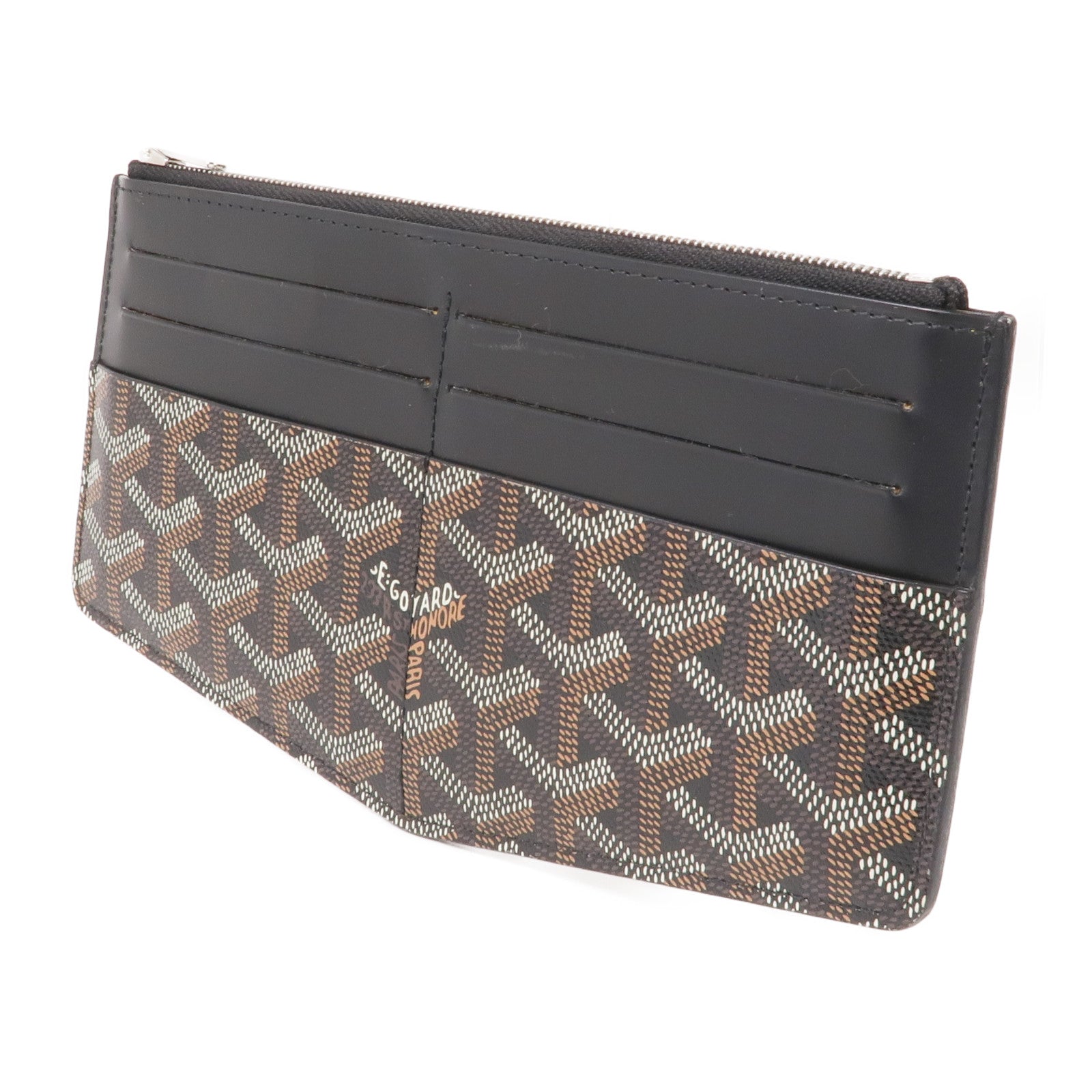 GOYARD 塗層帆布Long Wallet銀扣長錢包