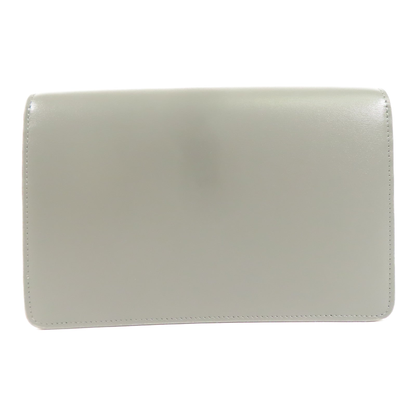 CELINE 牛皮皮革WOC Margo金扣鏈帶肩背袋