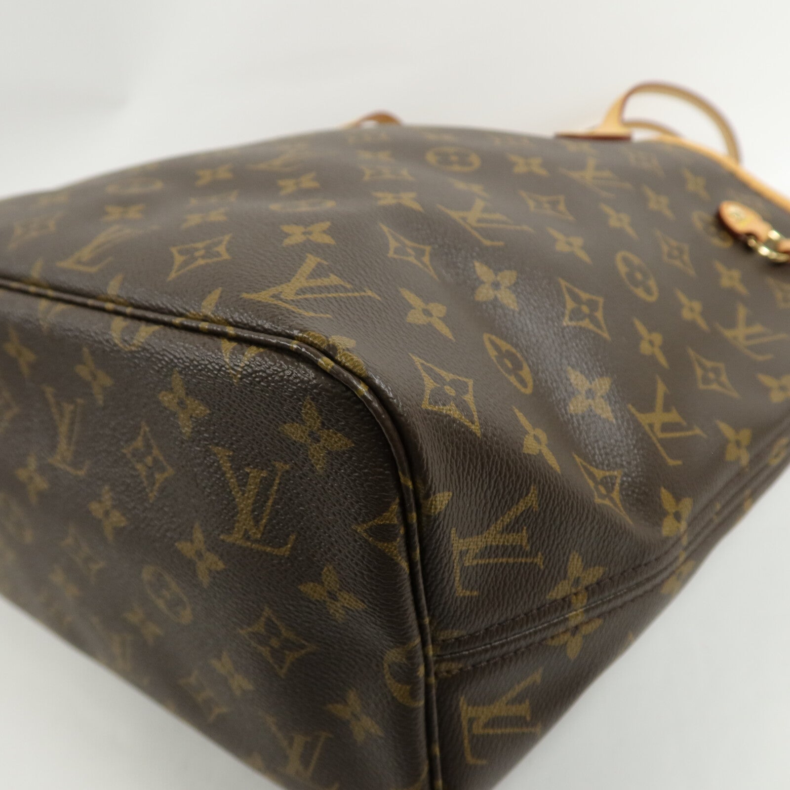 LOUIS VUITTON Monogram Neverfull MM肩背袋手挽袋
