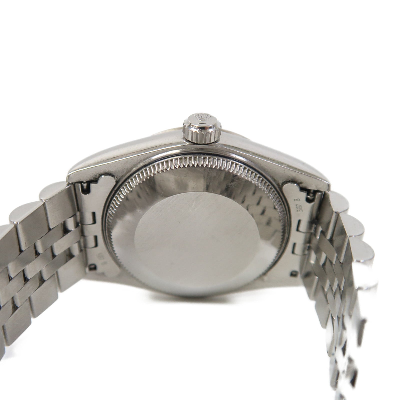 ROLEX Datejust 31 18K白金/不鏽鋼手錶自動機芯白色