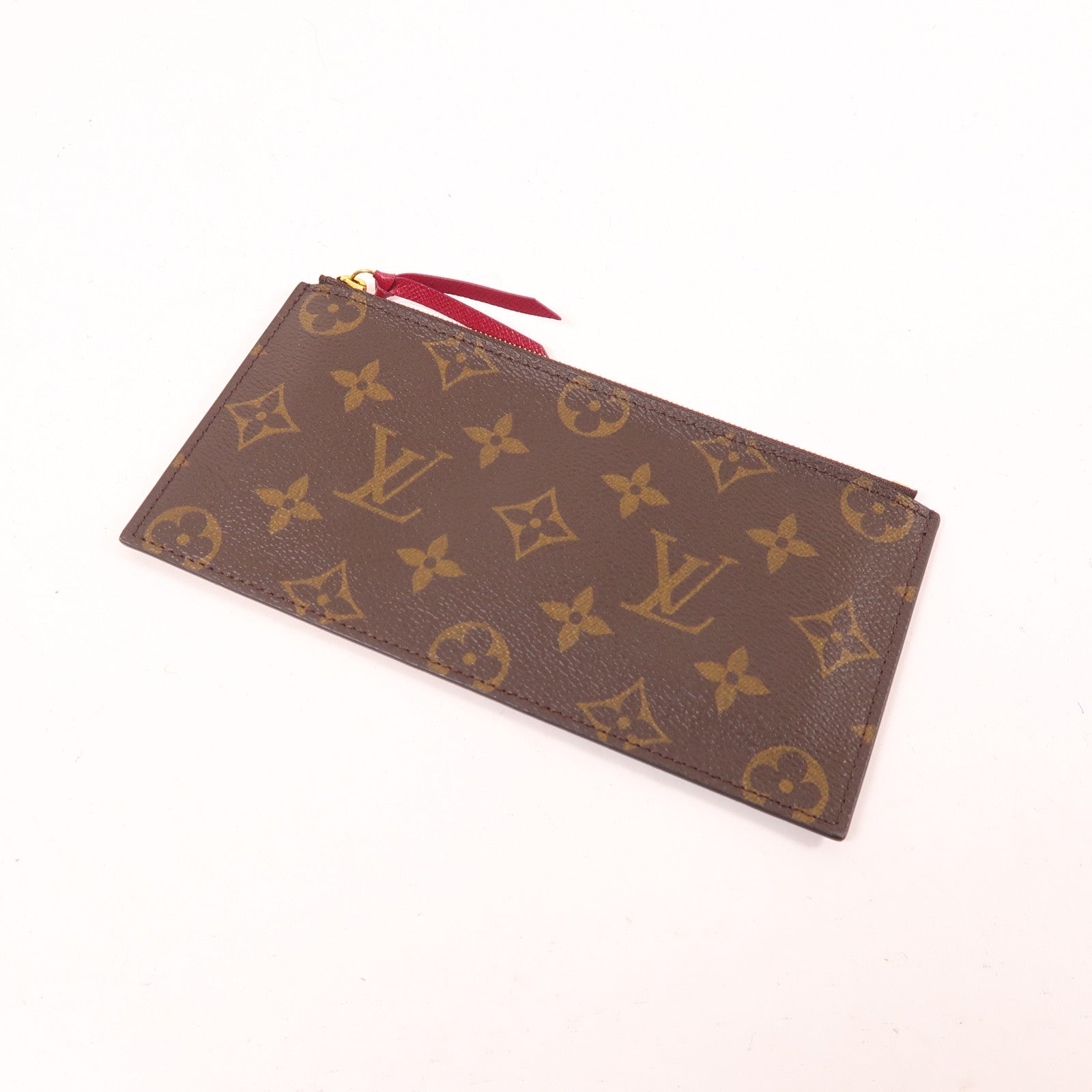 LOUIS VUITTON LV GHW Pochette Felicie Chain Shoulder Bag M61276 Monogram Brown