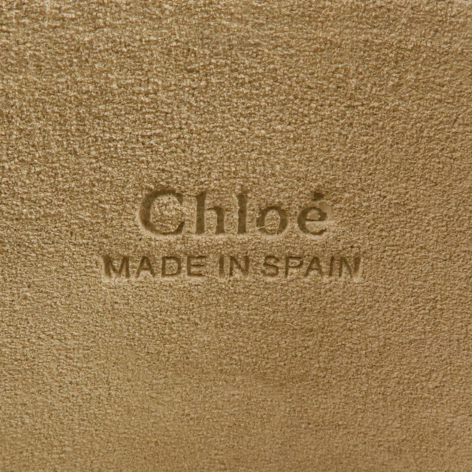 Chloe 牛皮皮革Faye金扣肩背袋