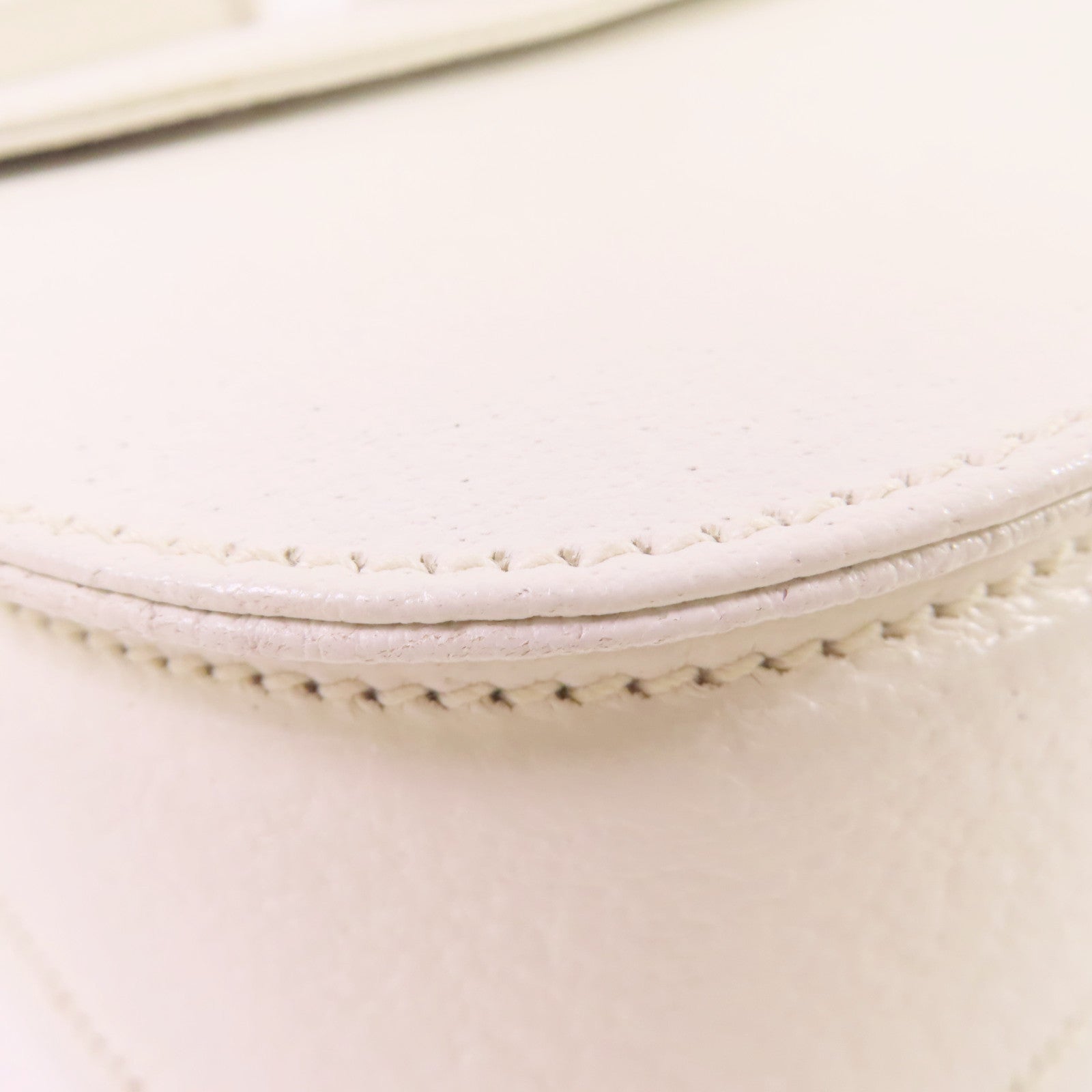 GUCCI 牛皮皮革Vintage Bamboo 2Way Shoulder Bag手挽肩背兩用袋白色