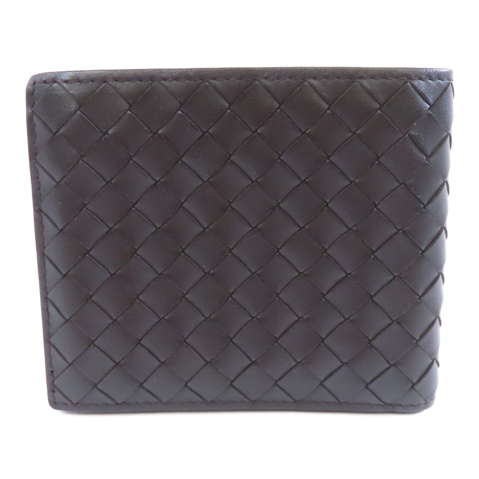 BOTTEGA VENETA 織紋皮革Wallet錢包啡色
