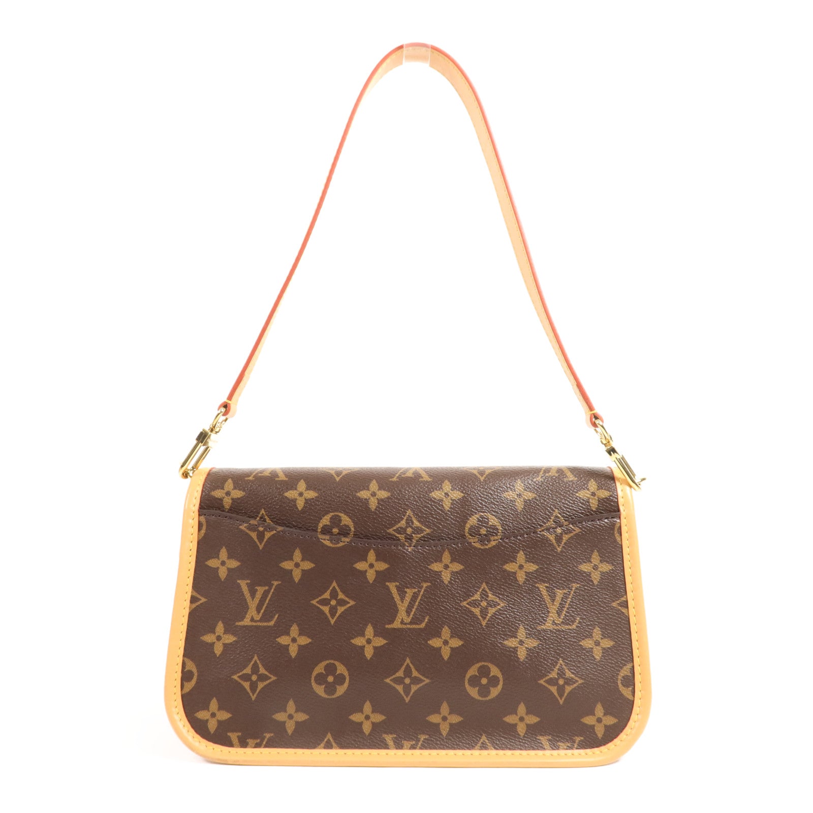 LOUIS VUITTON Monogram Diane金扣手挽肩背兩用袋