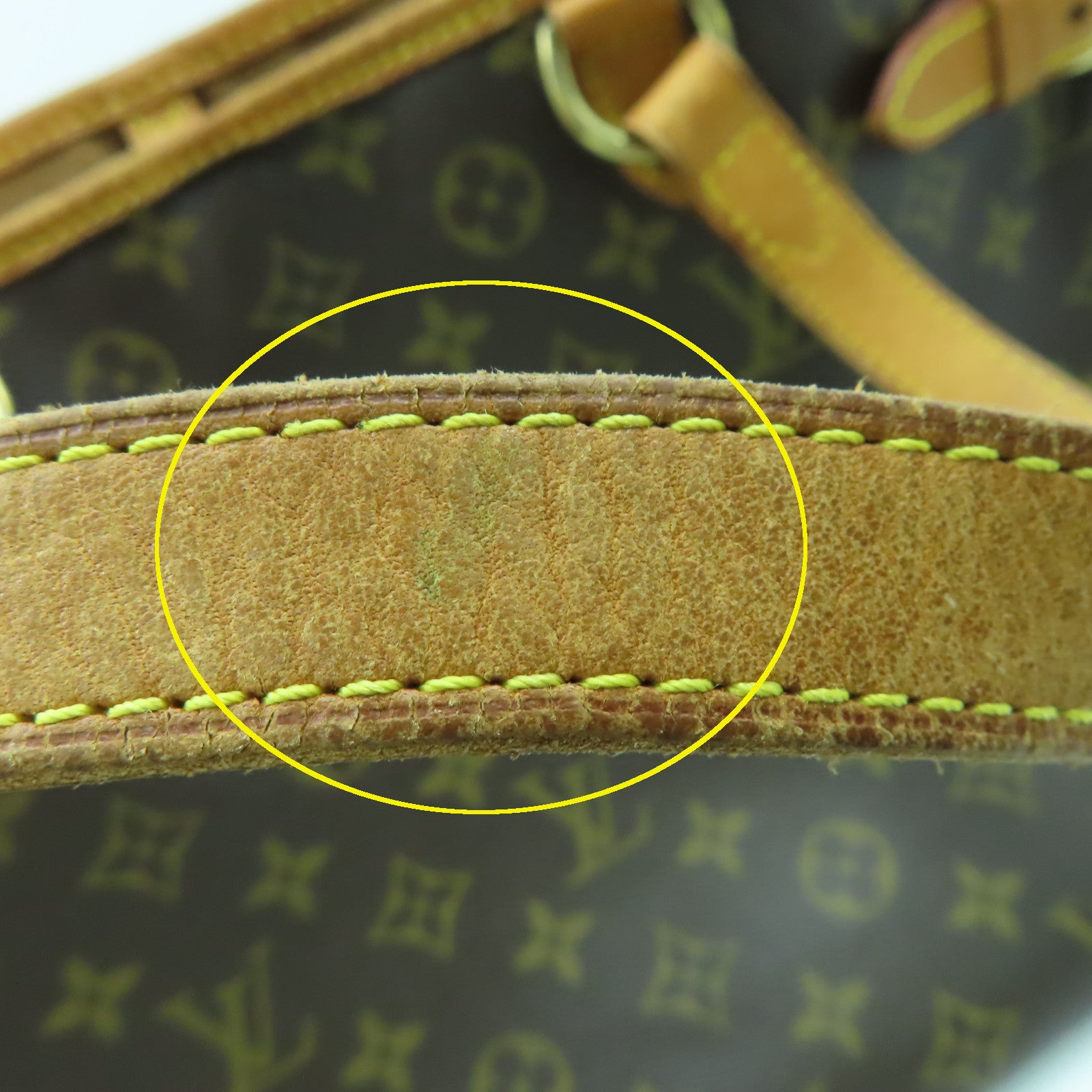 LOUIS VUITTON Monogram Batignolles Horizontal金扣肩背袋啡色