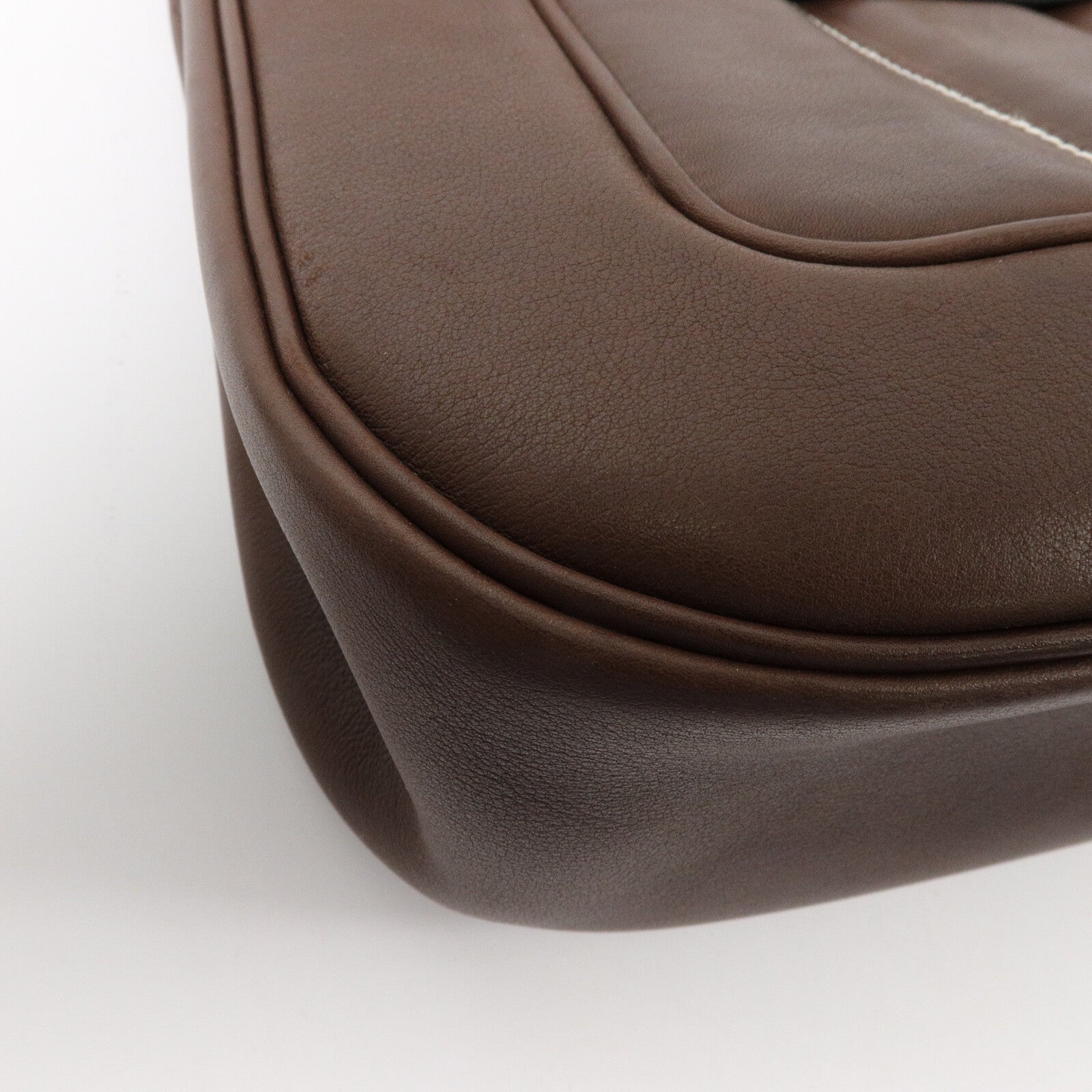 HERMES Swift皮革Berline 28肩背袋Cacao