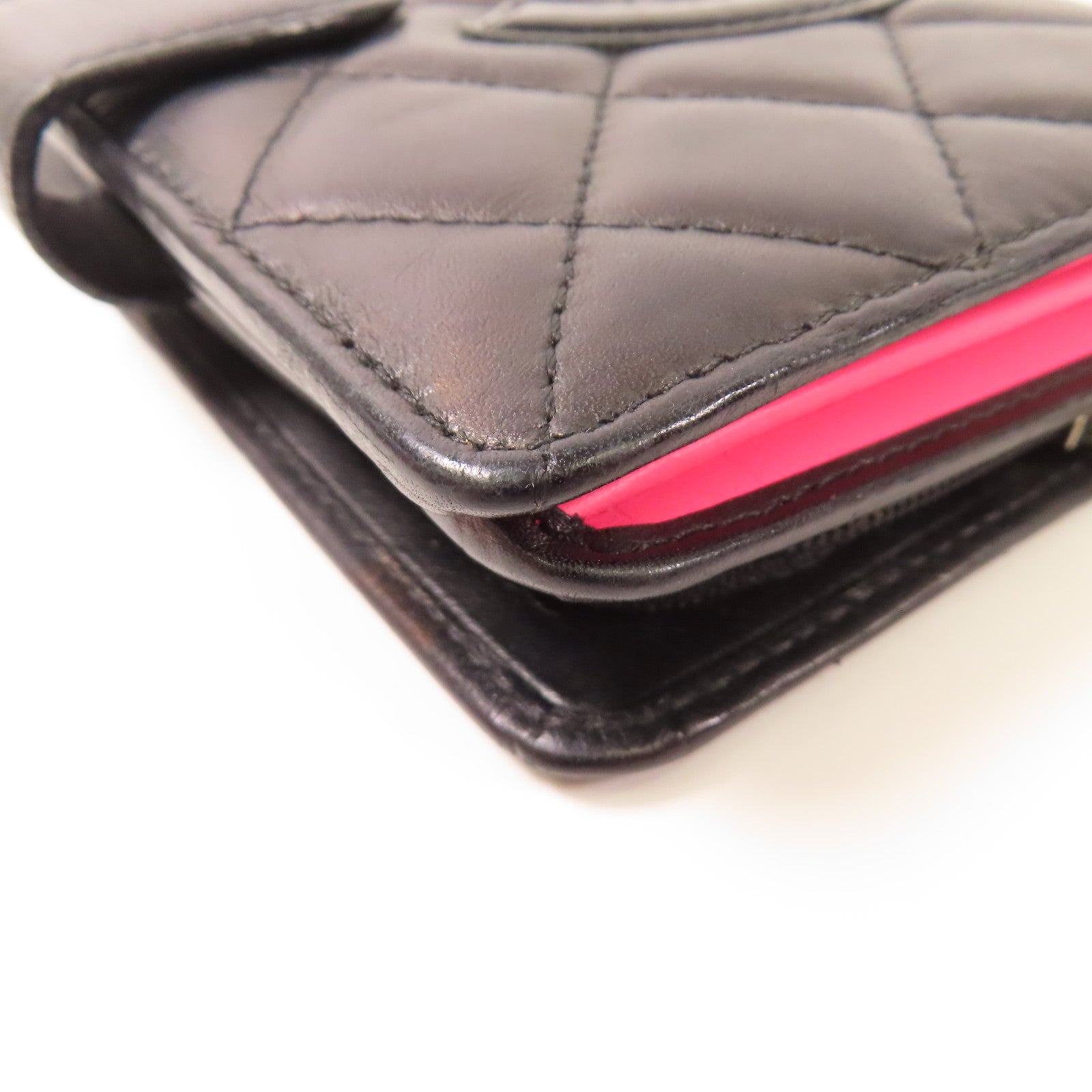 CHANEL 牛皮皮革Combon Wallet錢包