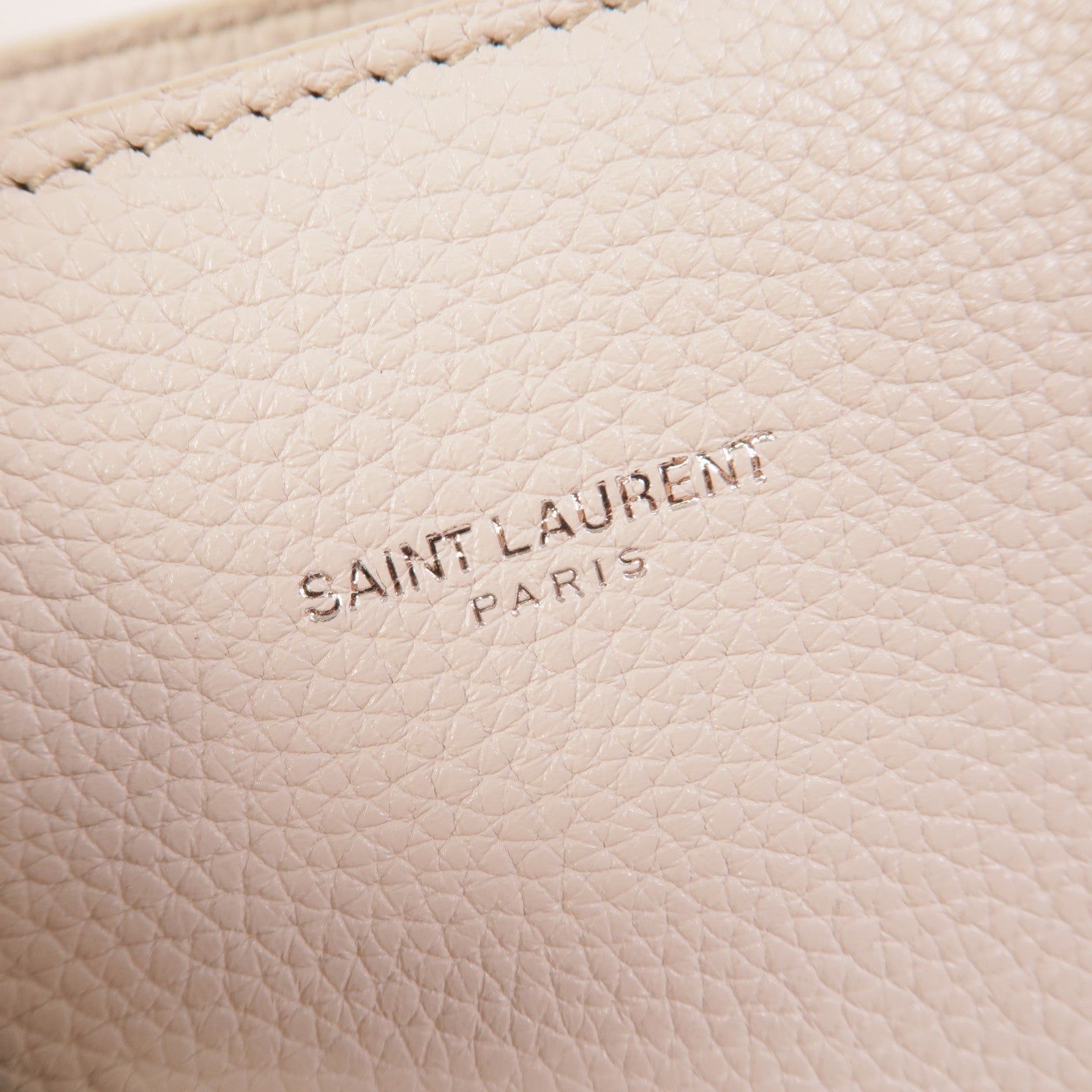 SAINT LAURENT 牛皮皮革Sac De Jour Souple手挽肩背兩用袋
