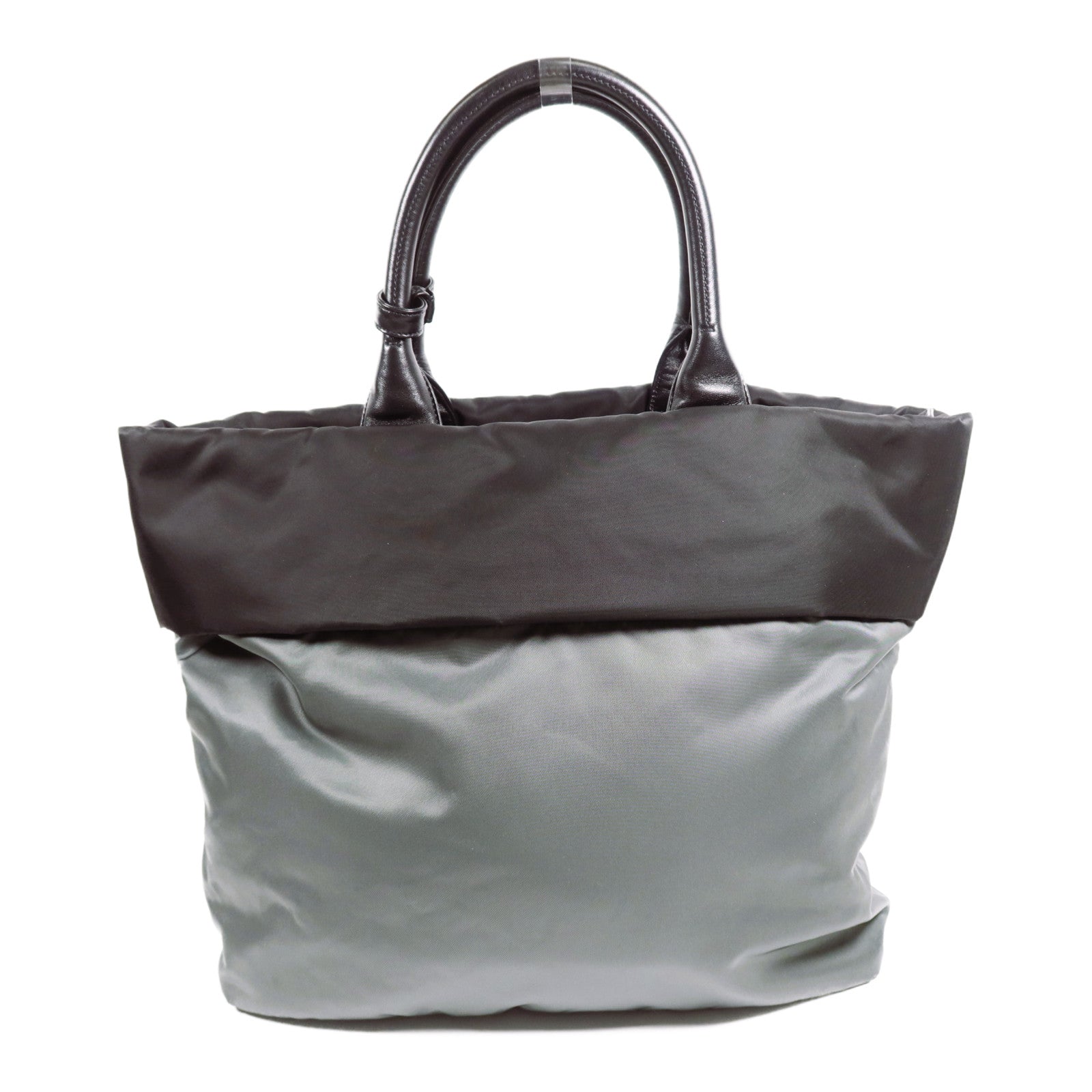 PRADA 尼龍2 Way Shoulder Bag銀扣手挽肩背兩用袋