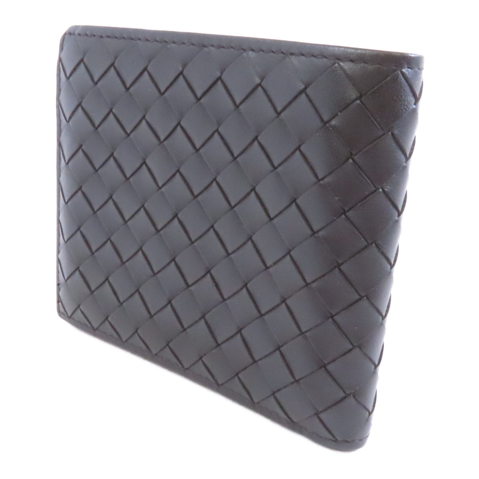BOTTEGA VENETA 織紋皮革Wallet錢包啡色